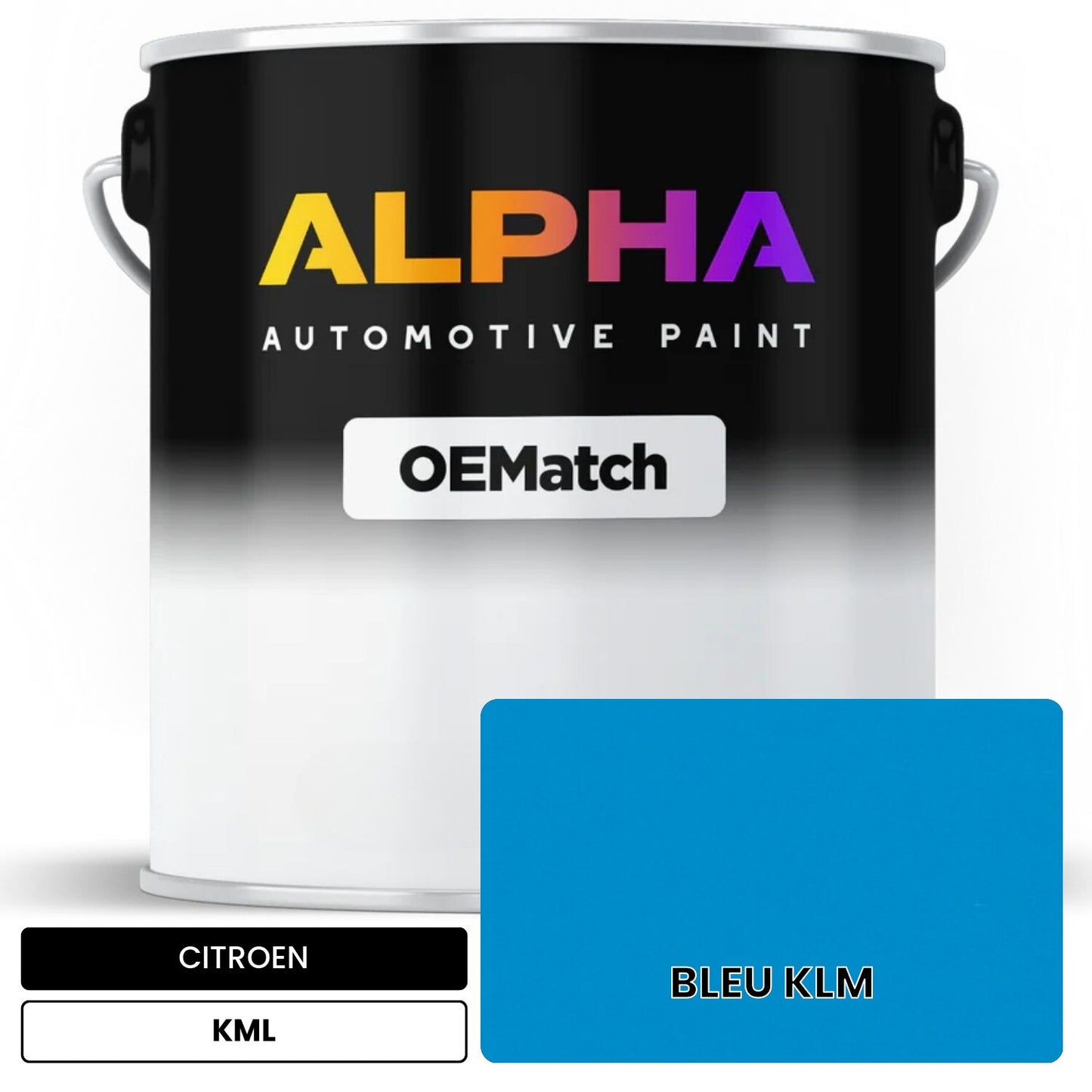 CITROEN BLEU KLM KML OEMatch Basecoat
