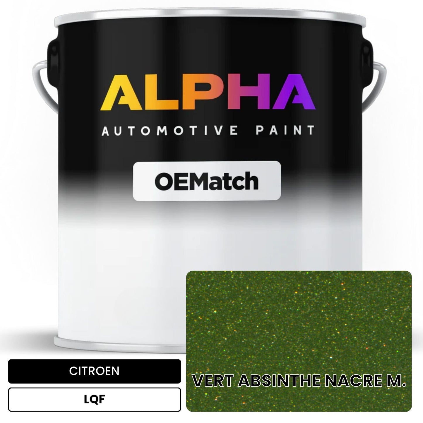 CITROEN VERT ABSINTHE NACRE M. LQF OEMatch Basecoat