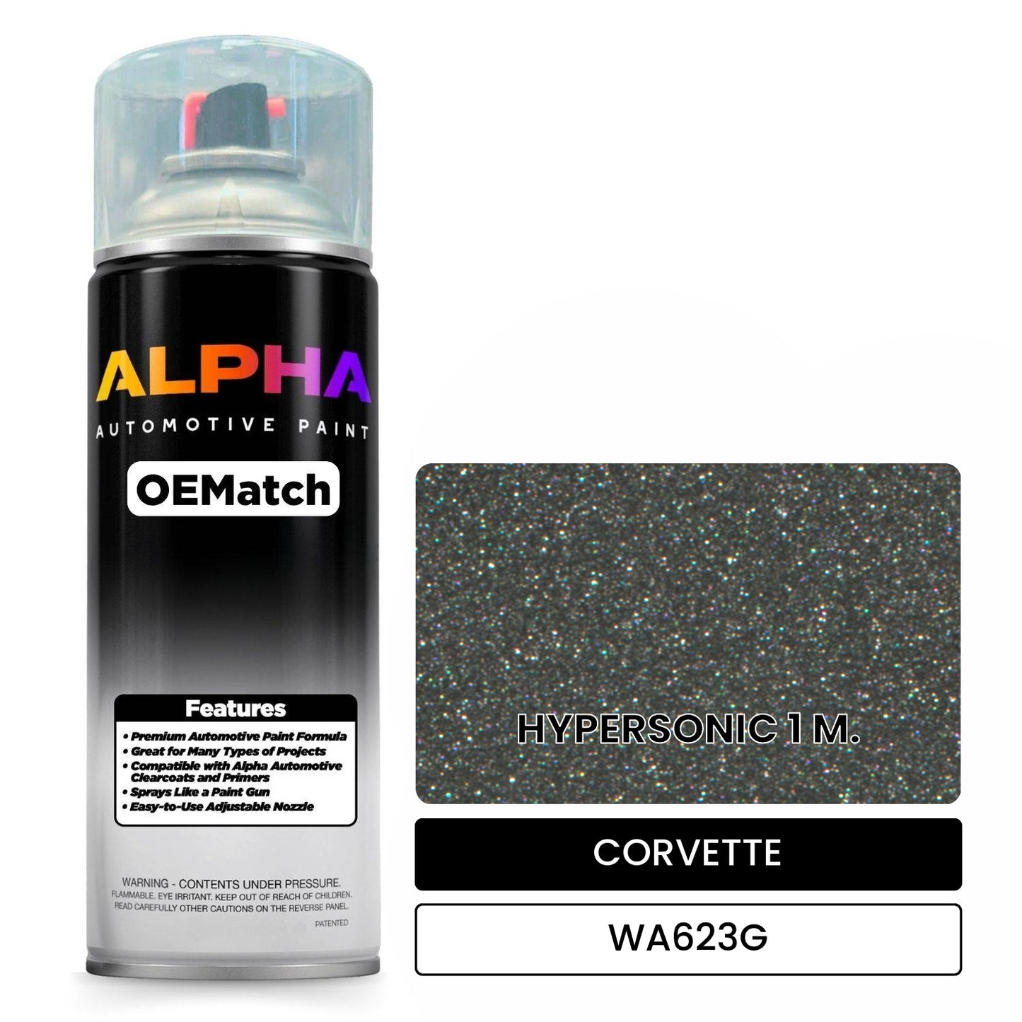 CORVETTE HYPERSONIC 1 M. WA623G OEMatch Spraycan