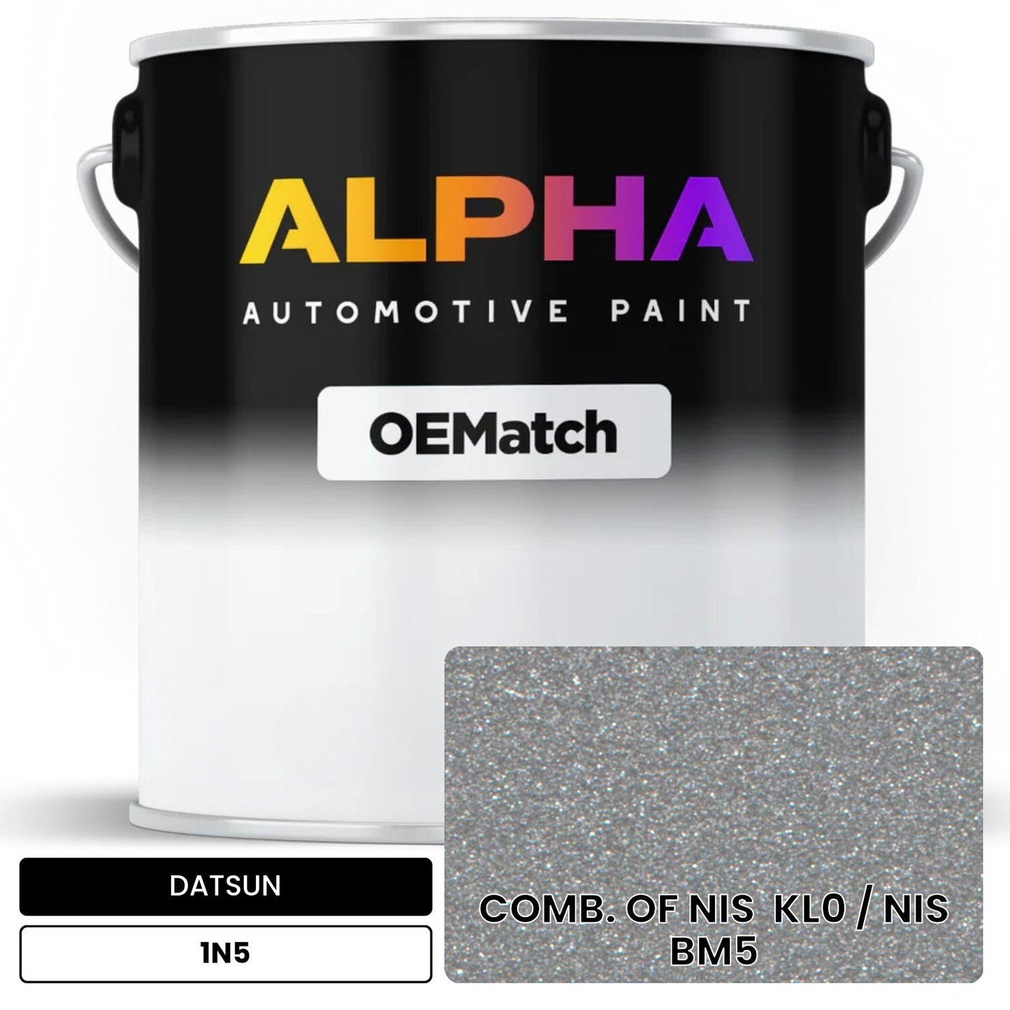 DATSUN COMB. OF NIS KL0 / NIS BM5 1N5 OEMatch Basecoat