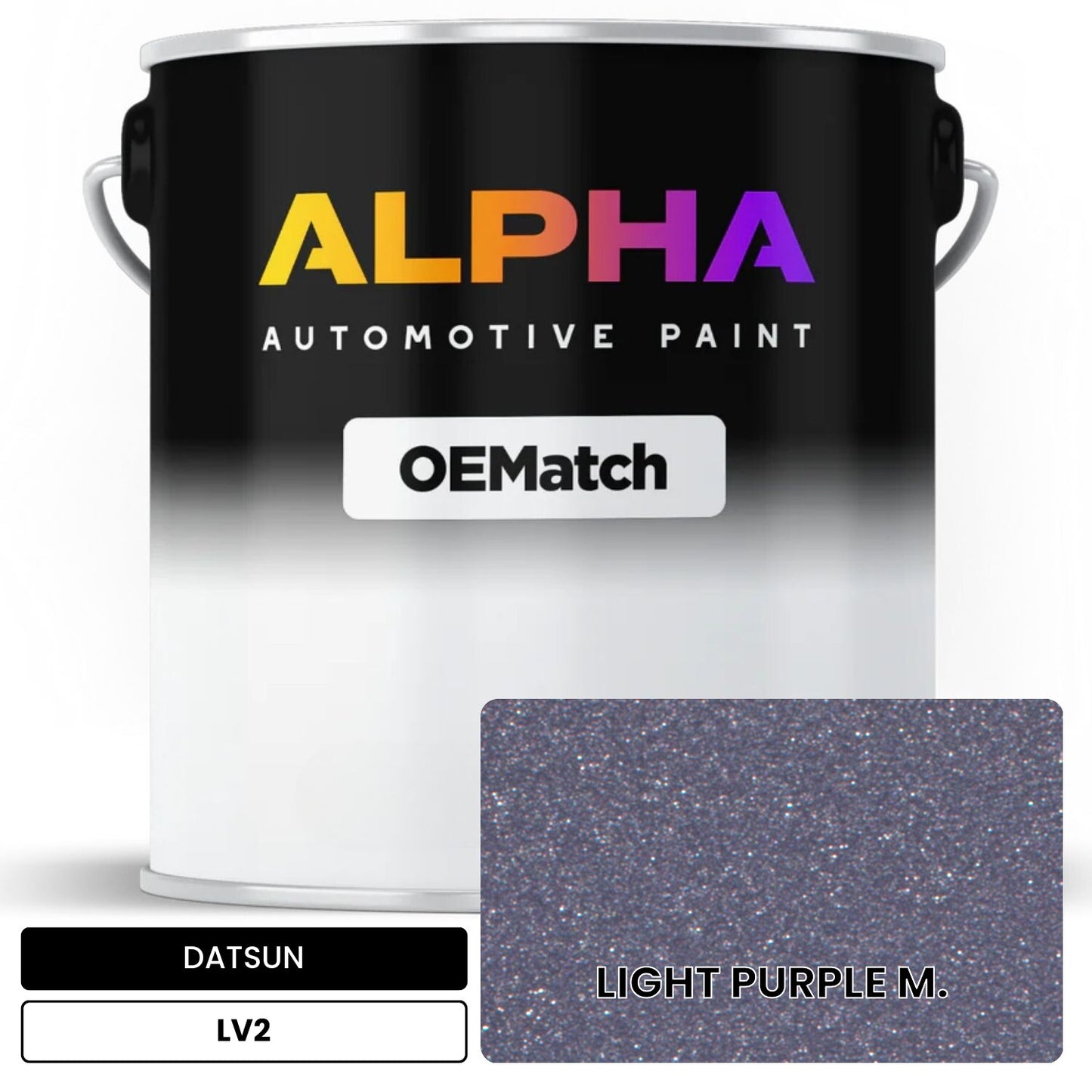 DATSUN LIGHT PURPLE M. LV2 OEMatch Basecoat