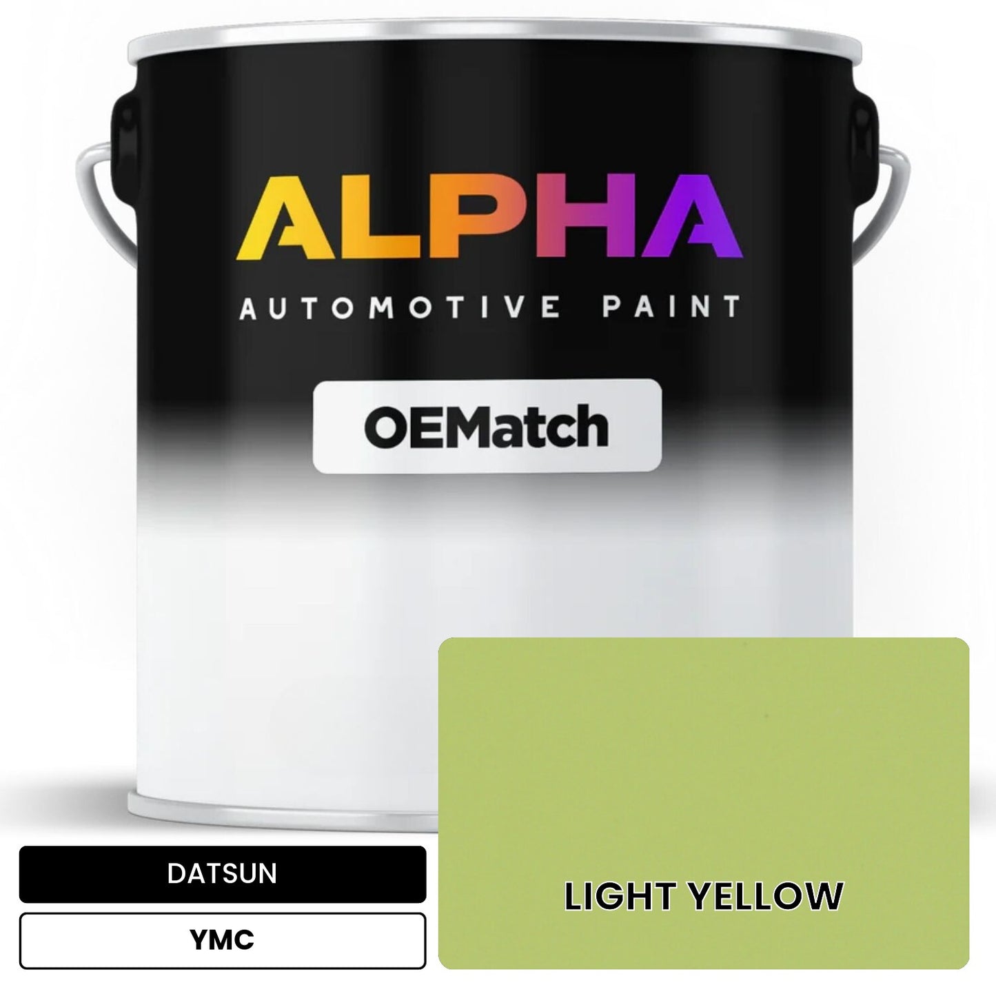 DATSUN LIGHT YELLOW YMC OEMatch Basecoat