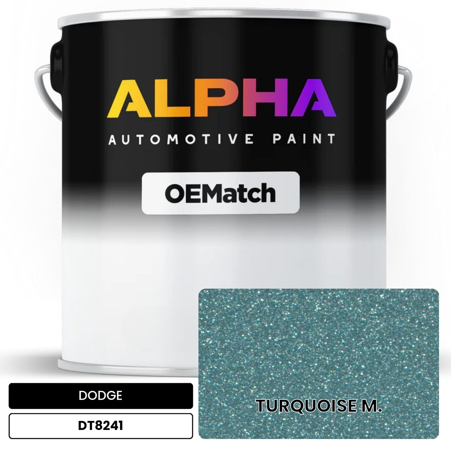 DODGE TURQUOISE M. DT8241 OEMatch Basecoat