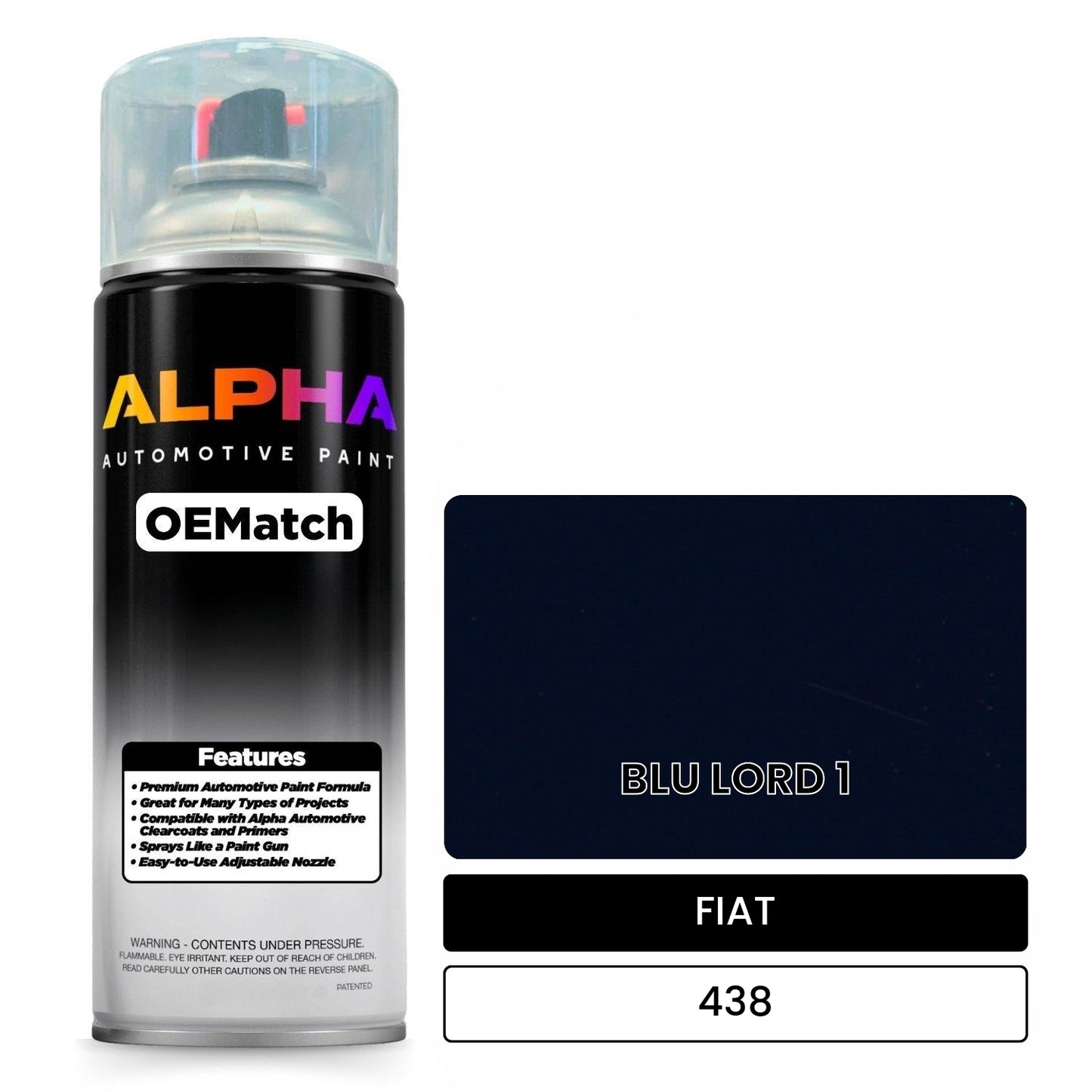 FIAT BLU LORD 1 438 OEMatch Spraycan