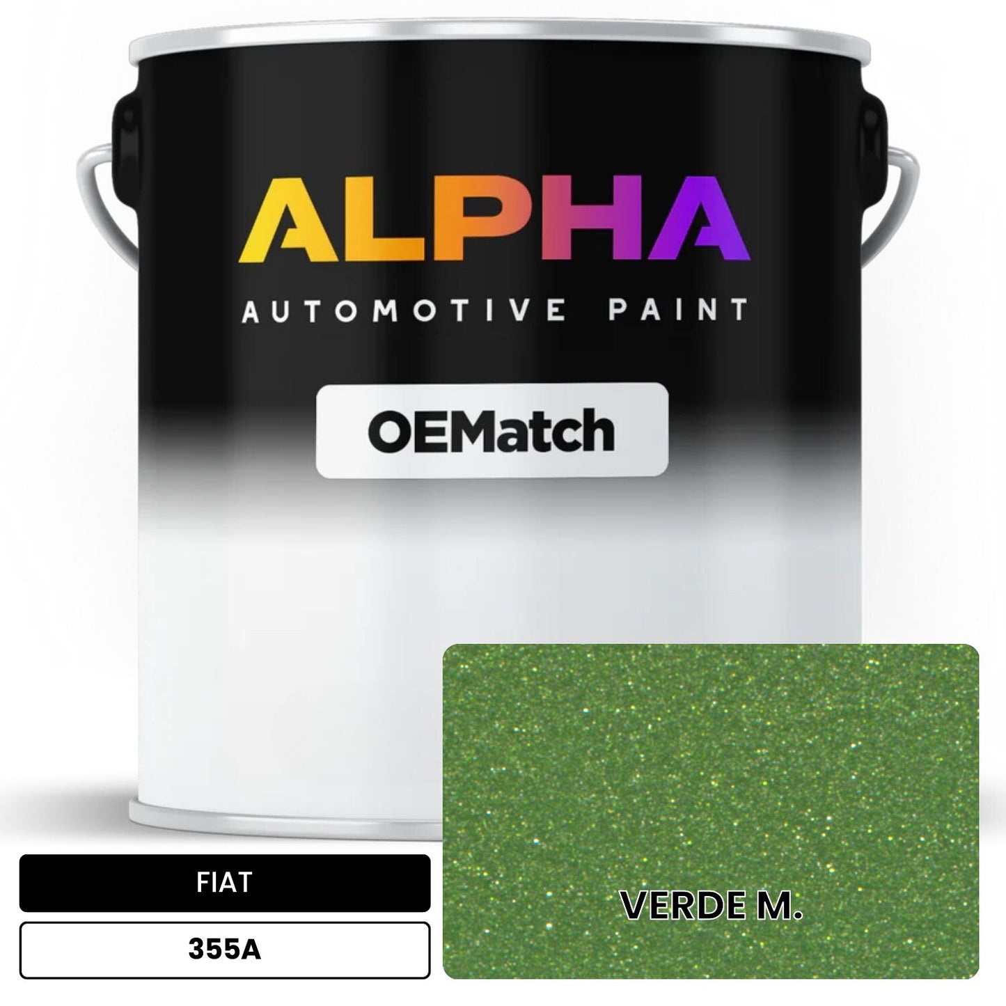 FIAT VERDE M. 355A OEMatch Basecoat