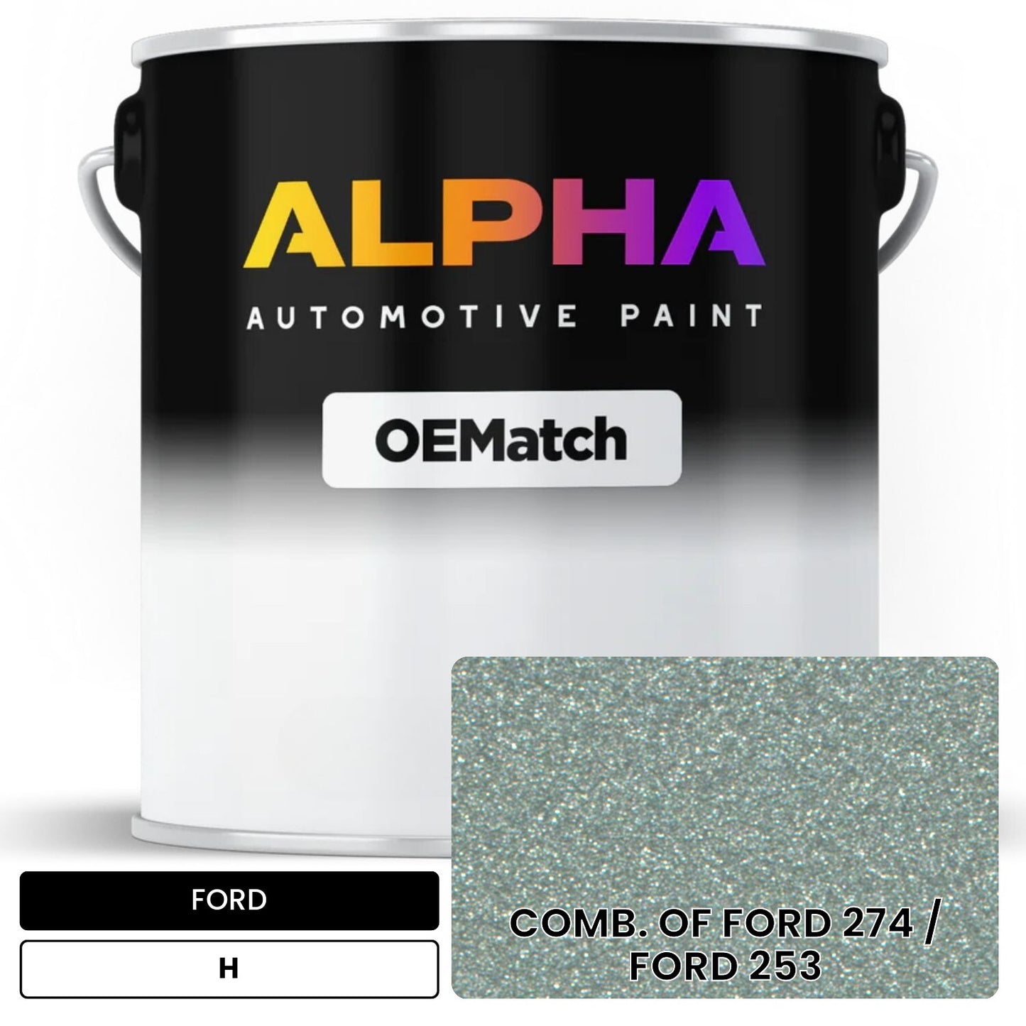 FORD COMB. OF FORD 274 / FORD 253 H OEMatch Basecoat