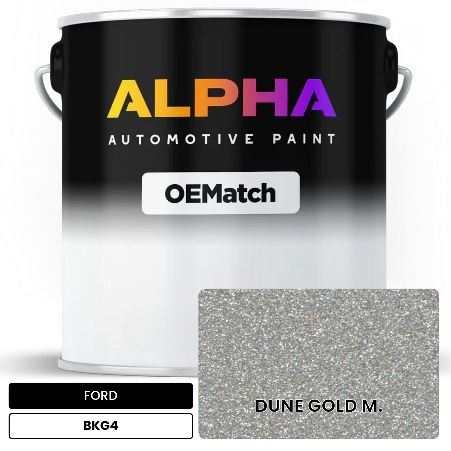 FORD DUNE GOLD M. BKG4 OEMatch Basecoat