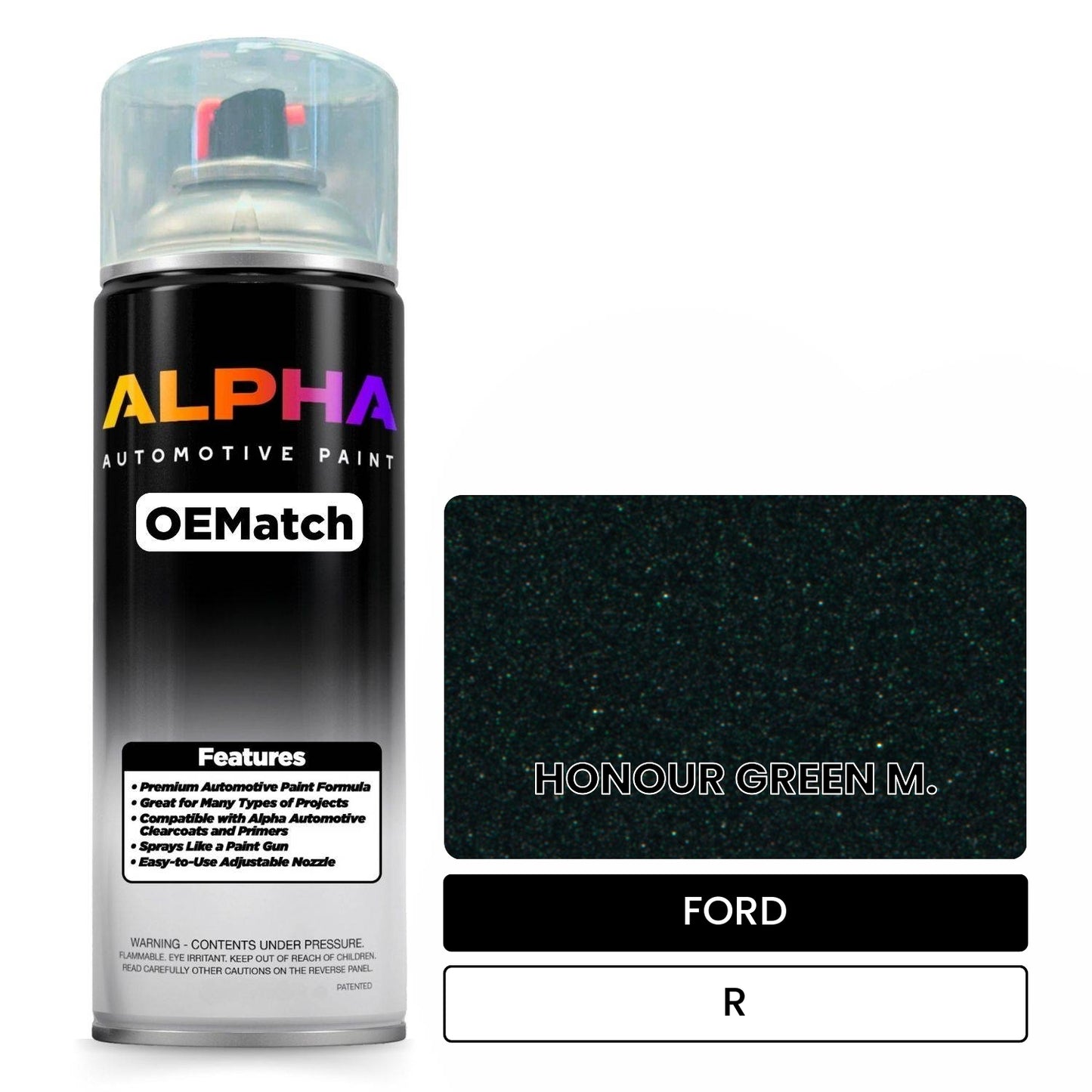 FORD HONOUR GREEN M. R OEMatch Spraycan