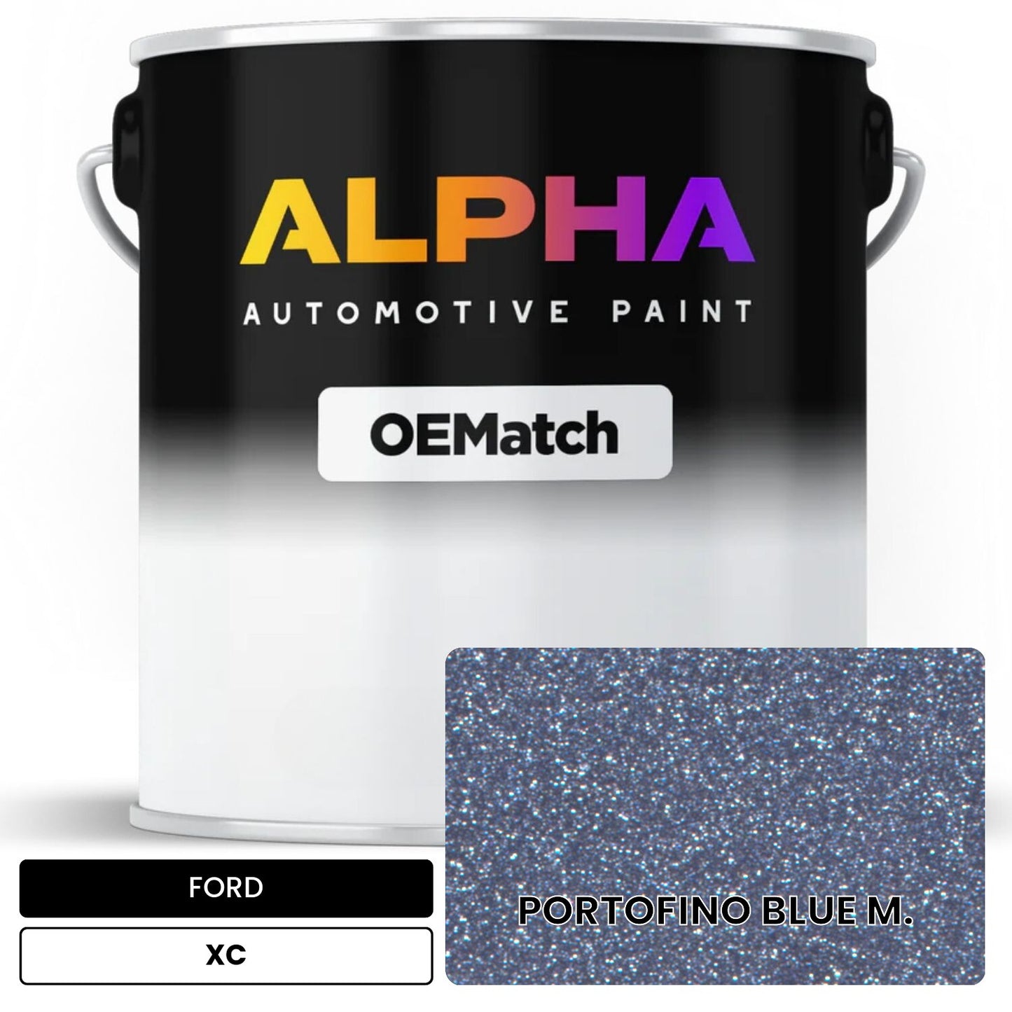FORD PORTOFINO BLUE M. XC OEMatch Basecoat