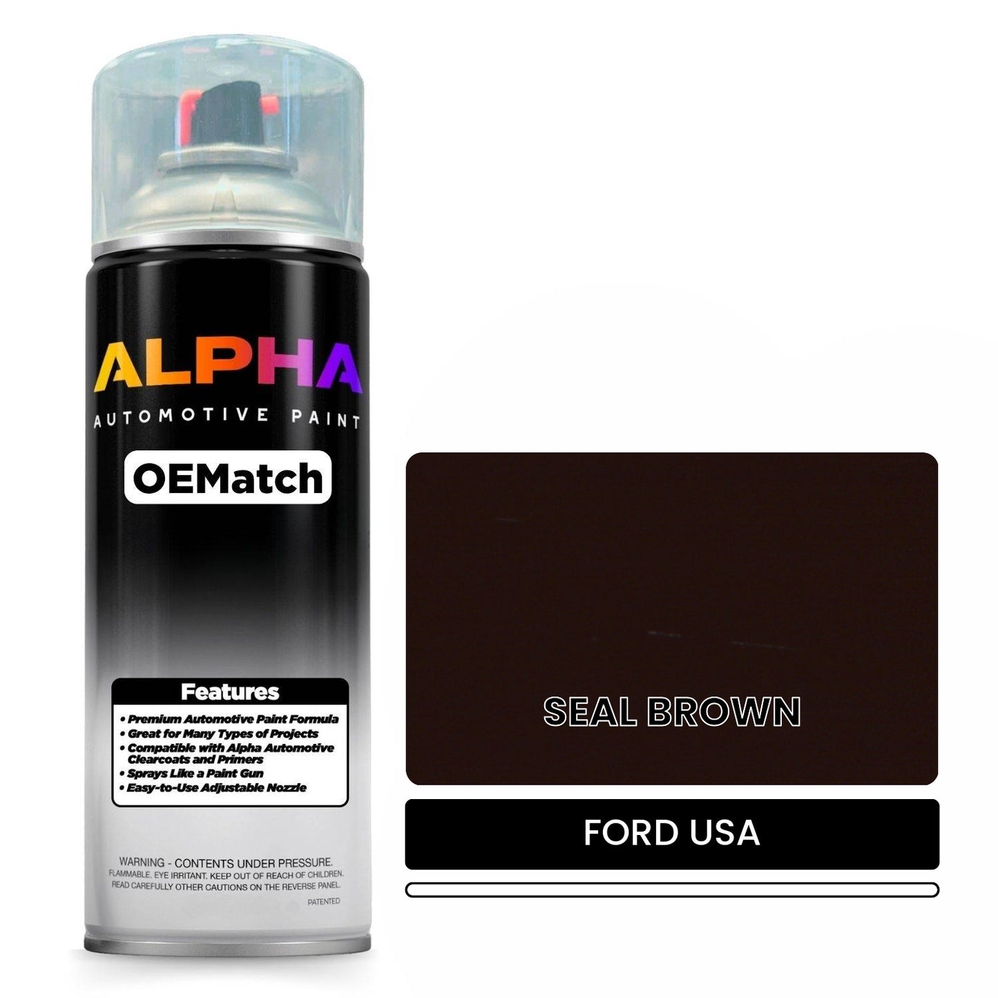 FORD USA SEAL BROWN OEMatch Spraycan