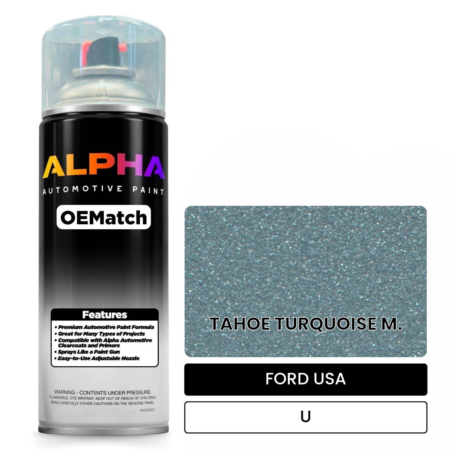 FORD USA TAHOE TURQUOISE M. U OEMatch Spraycan