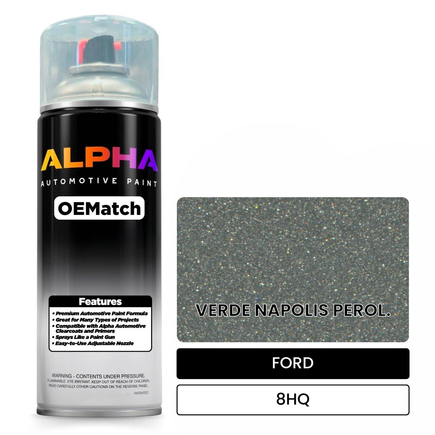 FORD VERDE NAPOLIS PEROL. 8HQ OEMatch Spraycan