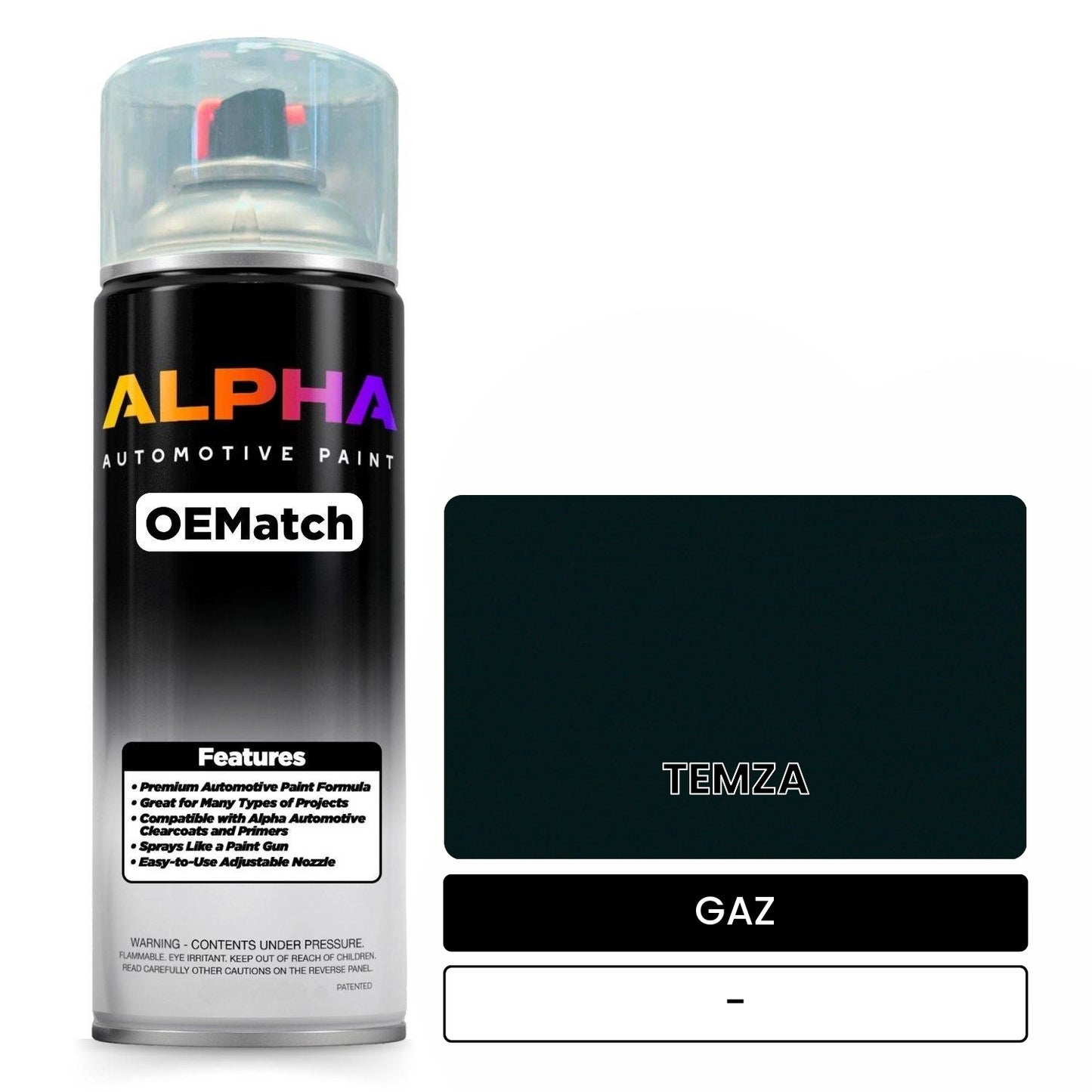 GAZ TEMZA - OEMatch Spraycan