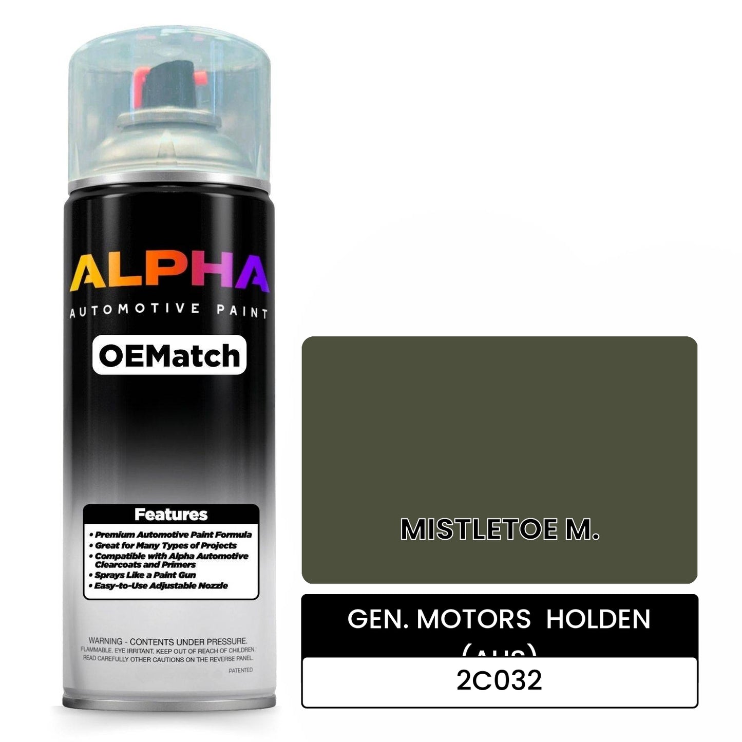 GEN. MOTORS HOLDEN (AUS) MISTLETOE M. 2C032 OEMatch Spraycan