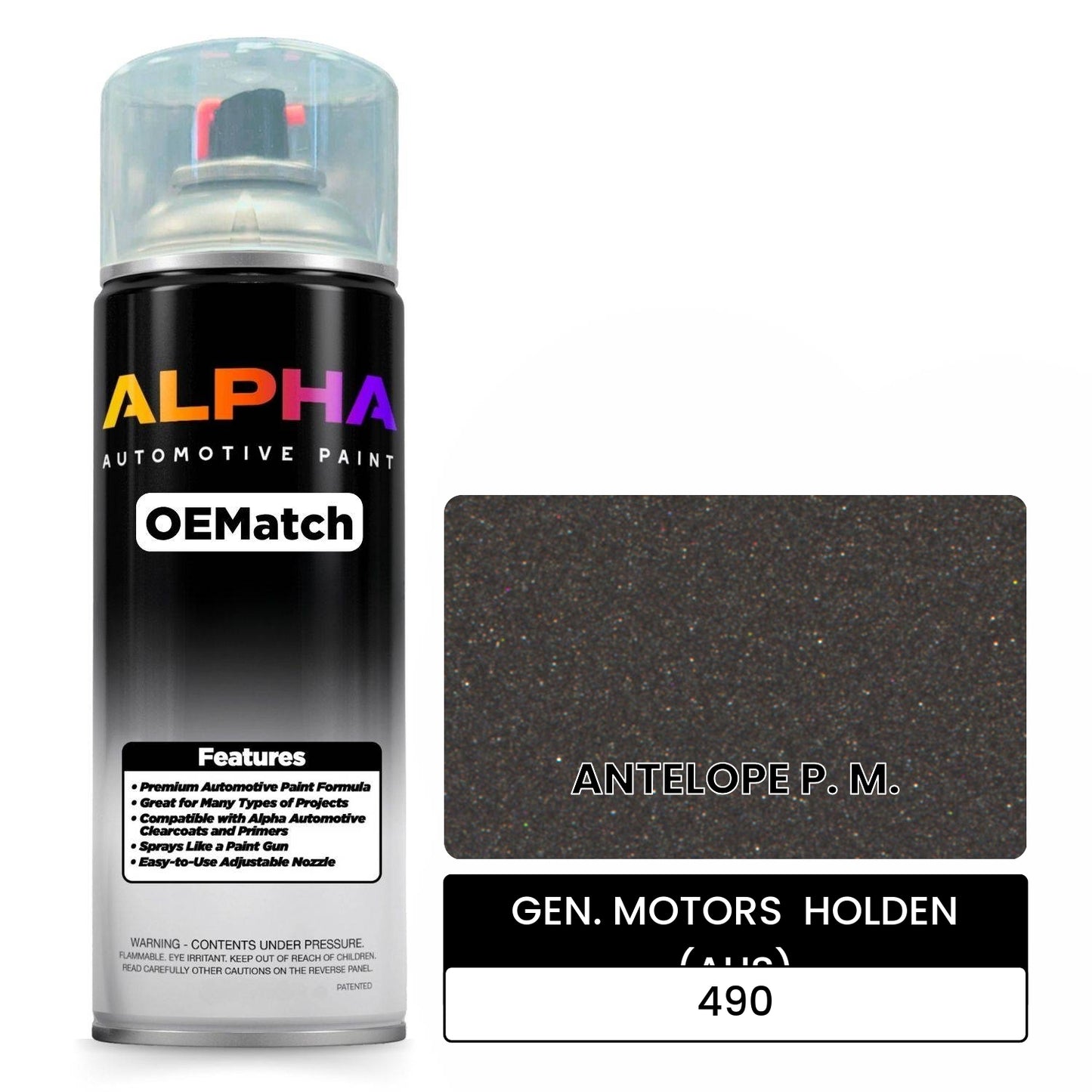 GEN. MOTORS HOLDEN (AUS) ANTELOPE P. M. 490 OEMatch Spraycan