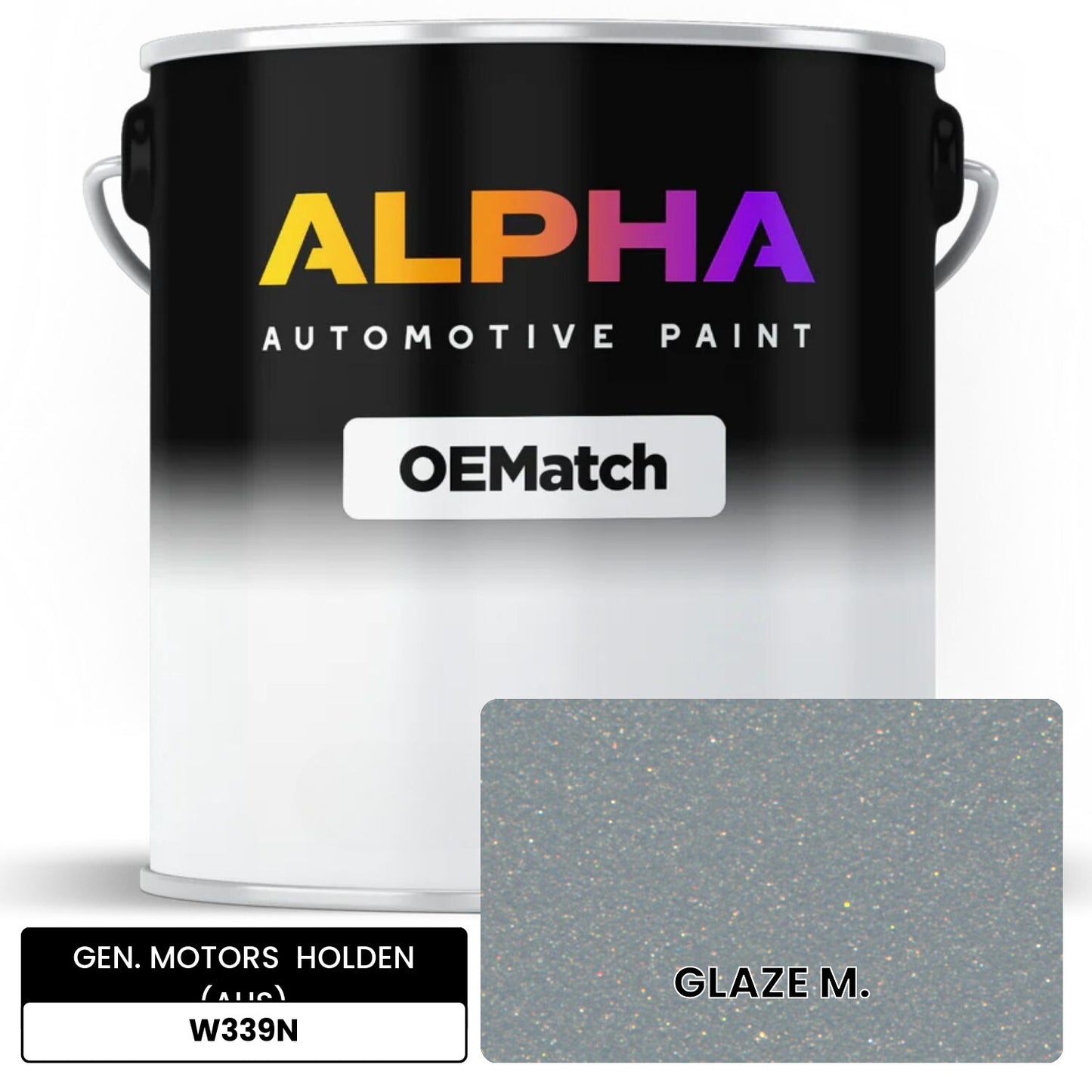 GEN. MOTORS HOLDEN (AUS) GLAZE M. W339N OEMatch Basecoat
