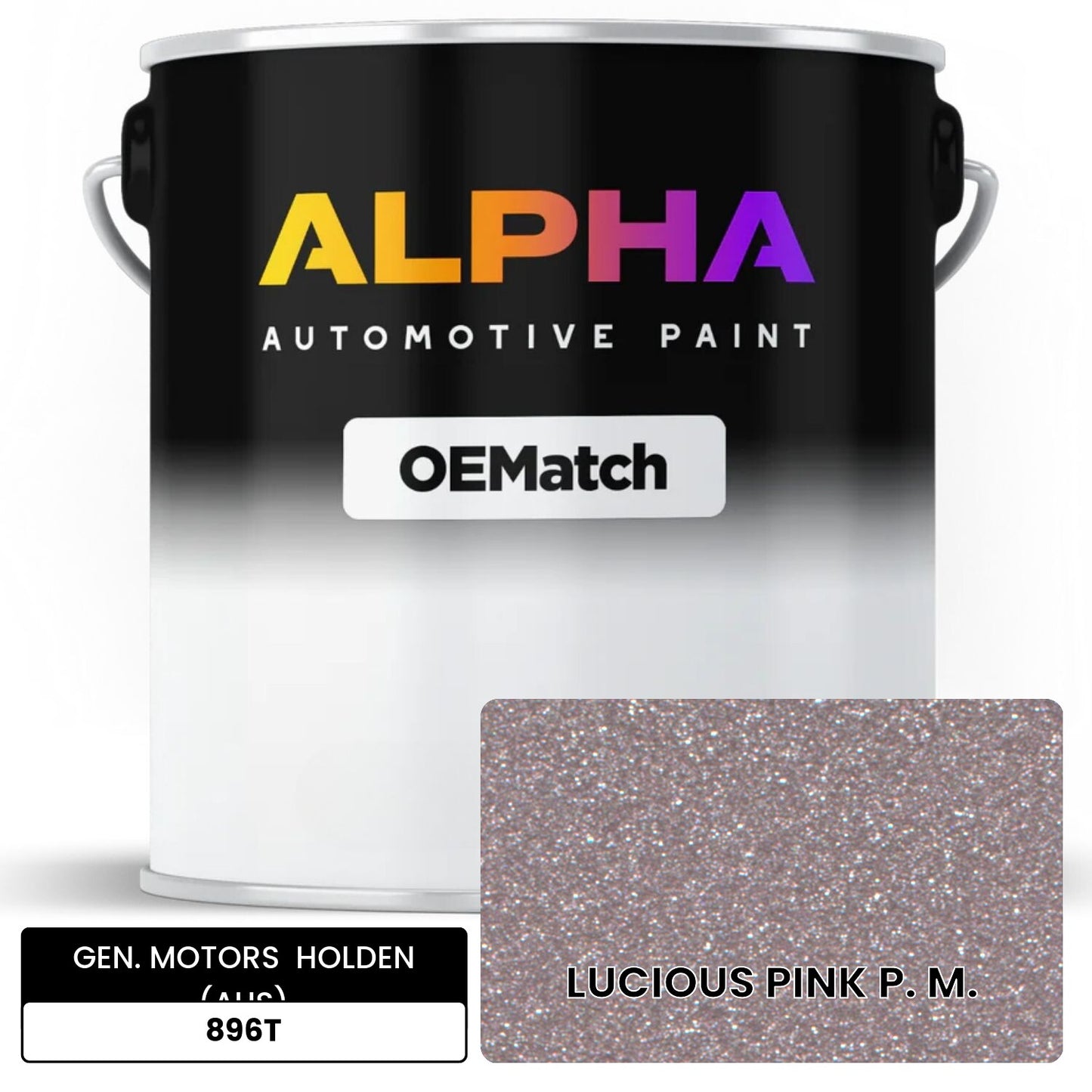 GEN. MOTORS HOLDEN (AUS) LUCIOUS PINK P. M. 896T OEMatch Basecoat