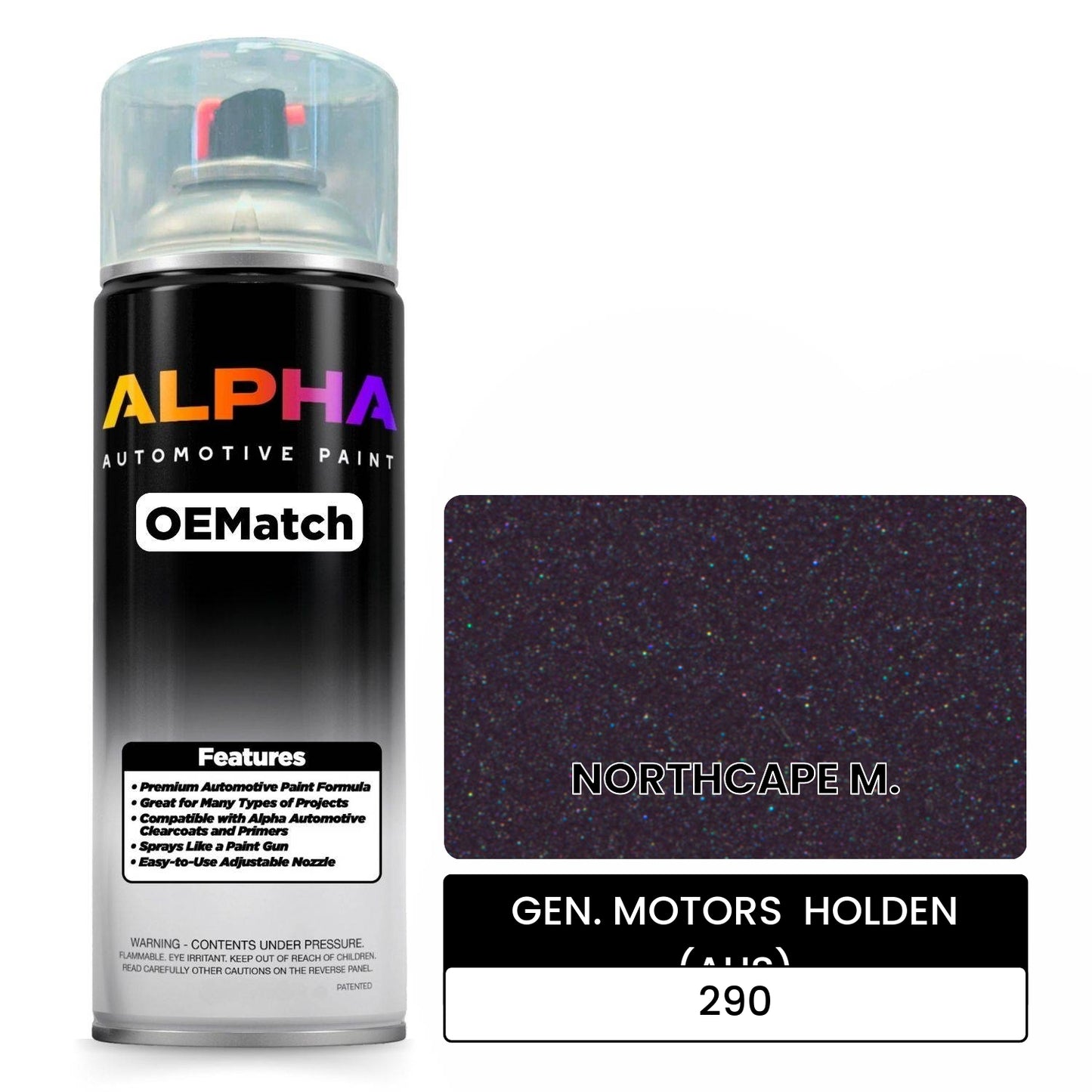 GEN. MOTORS HOLDEN (AUS) NORTHCAPE M. 290 OEMatch Spraycan