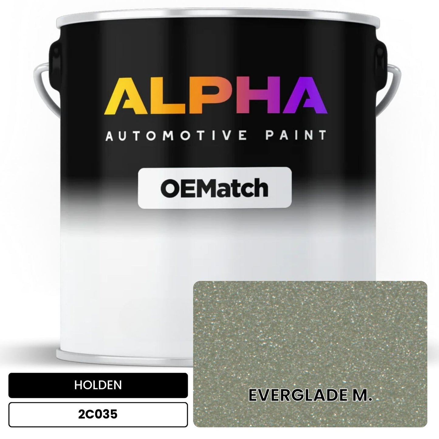 HOLDEN EVERGLADE M. 2C035 OEMatch Basecoat