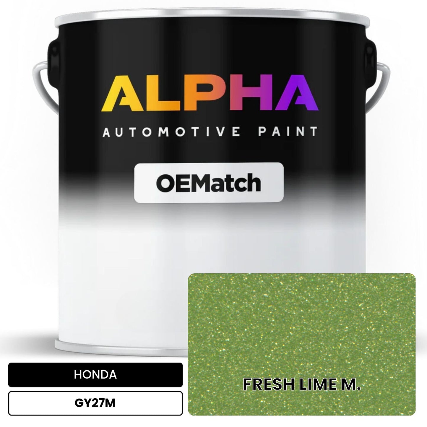 HONDA FRESH LIME M. GY27M OEMatch Basecoat