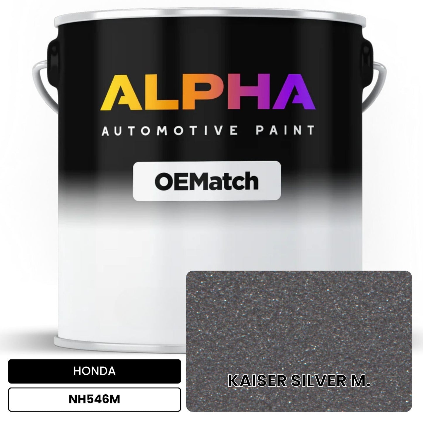 HONDA KAISER SILVER M. NH546M OEMatch Basecoat