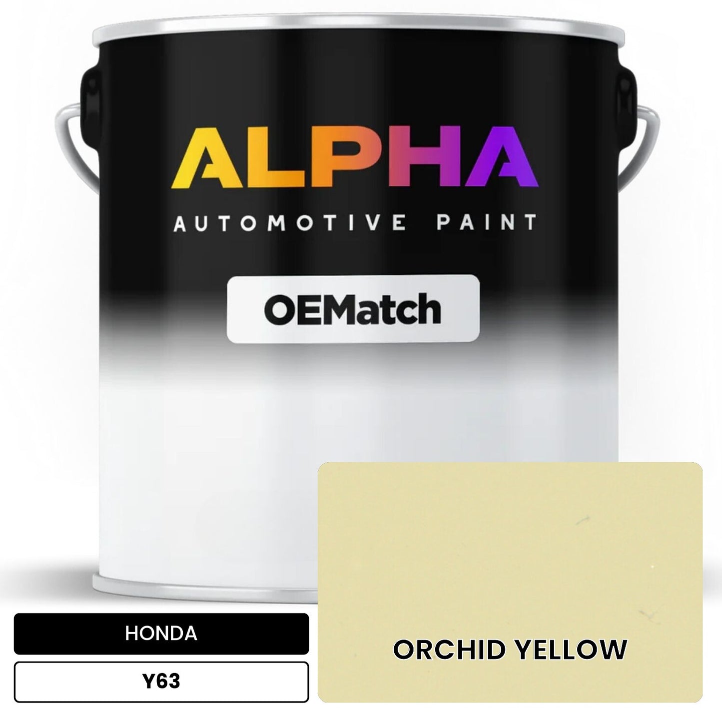 HONDA ORCHID YELLOW Y63 OEMatch Basecoat
