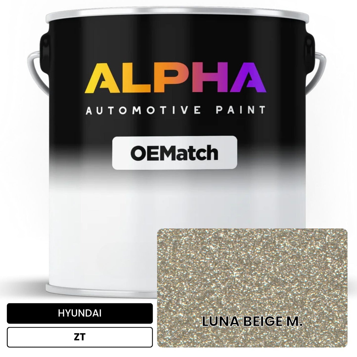 HYUNDAI LUNA BEIGE M. ZT OEMatch Basecoat