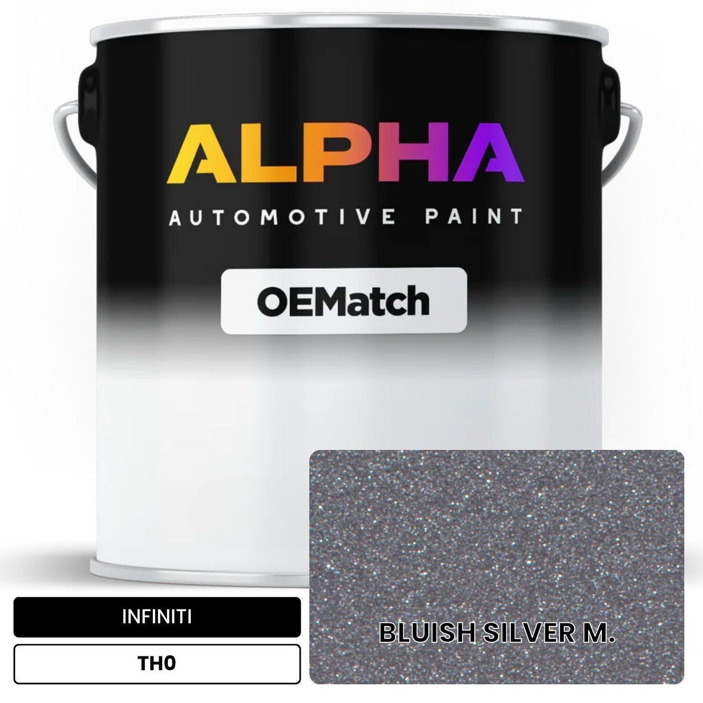 INFINITI BLUISH SILVER M. TH0 OEMatch Basecoat