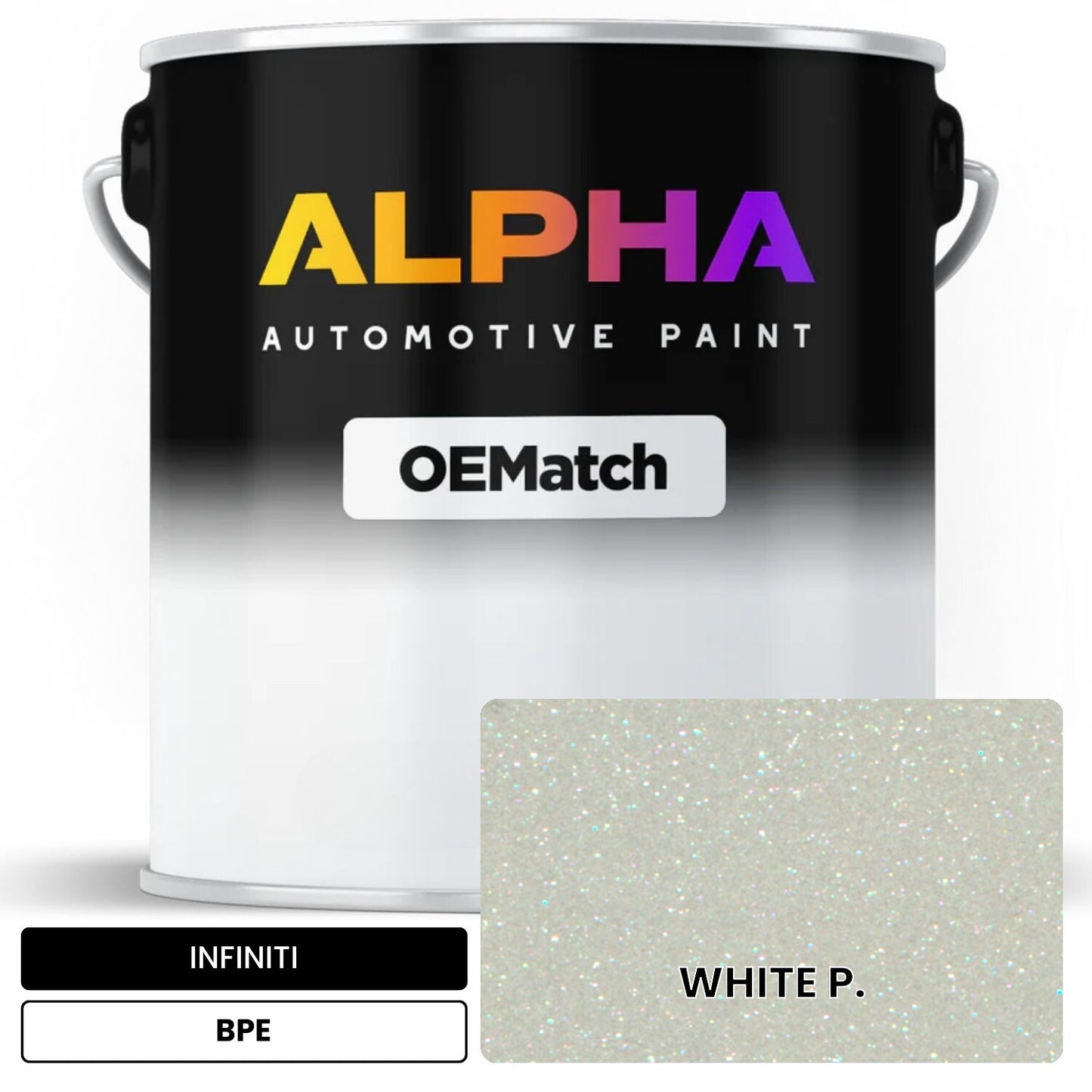 INFINITI WHITE P. BPE OEMatch Basecoat