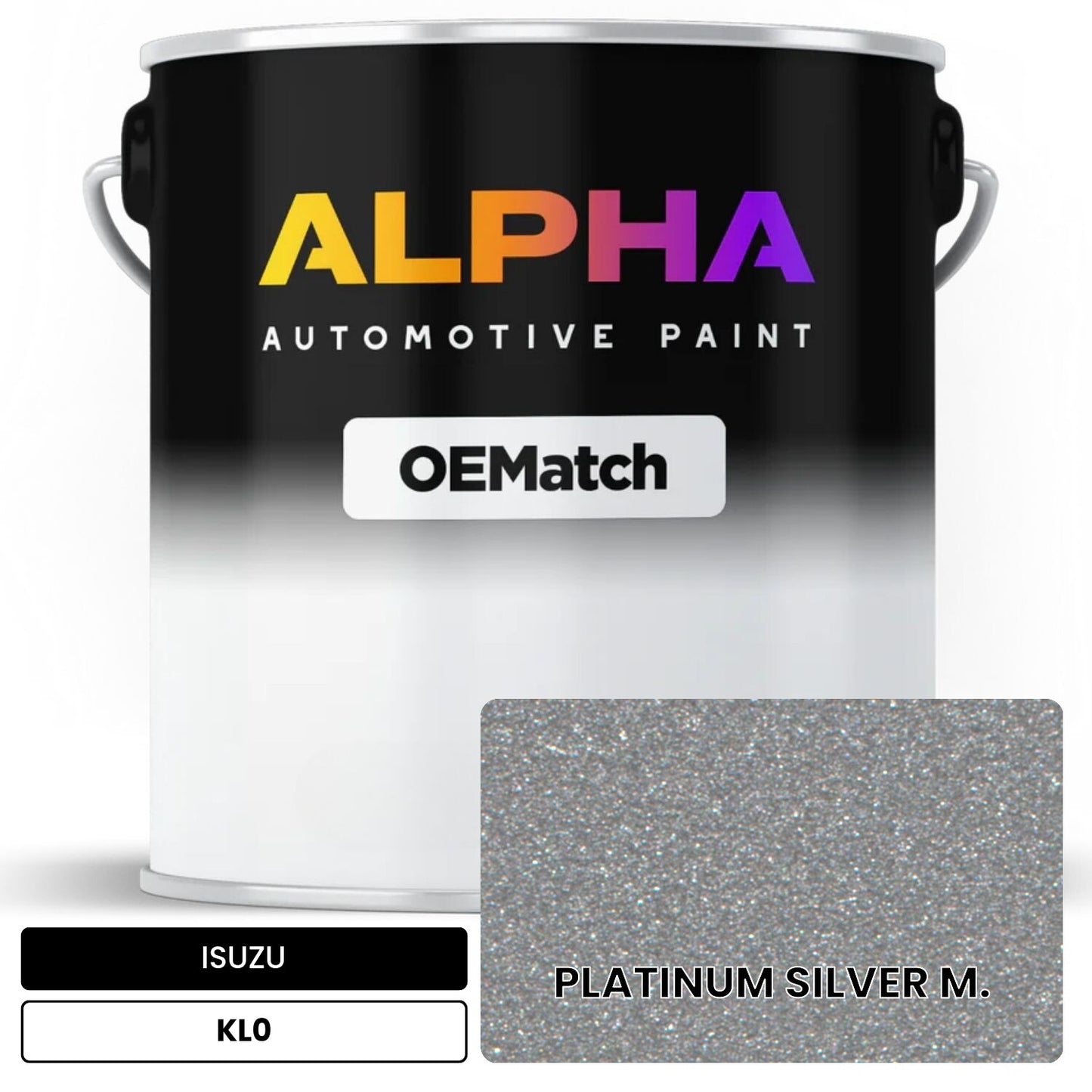 ISUZU PLATINUM SILVER M. KL0 OEMatch Basecoat