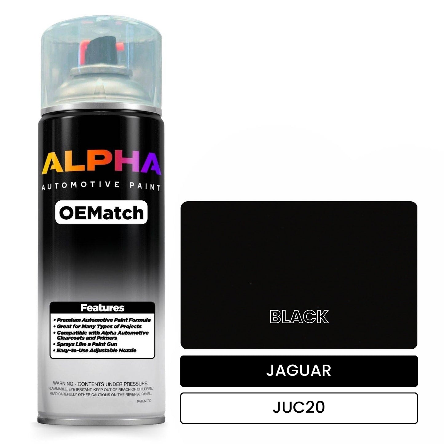 JAGUAR BLACK JUC20 OEMatch Spraycan