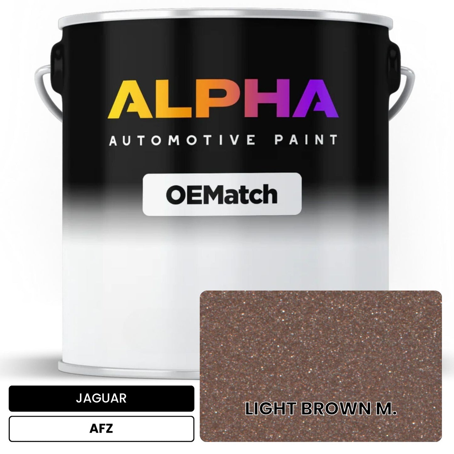 JAGUAR LIGHT BROWN M. AFZ OEMatch Basecoat