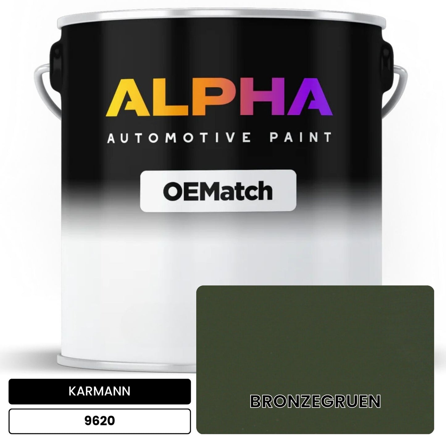 KARMANN Bronze Green 9620 OEMatch Basecoat