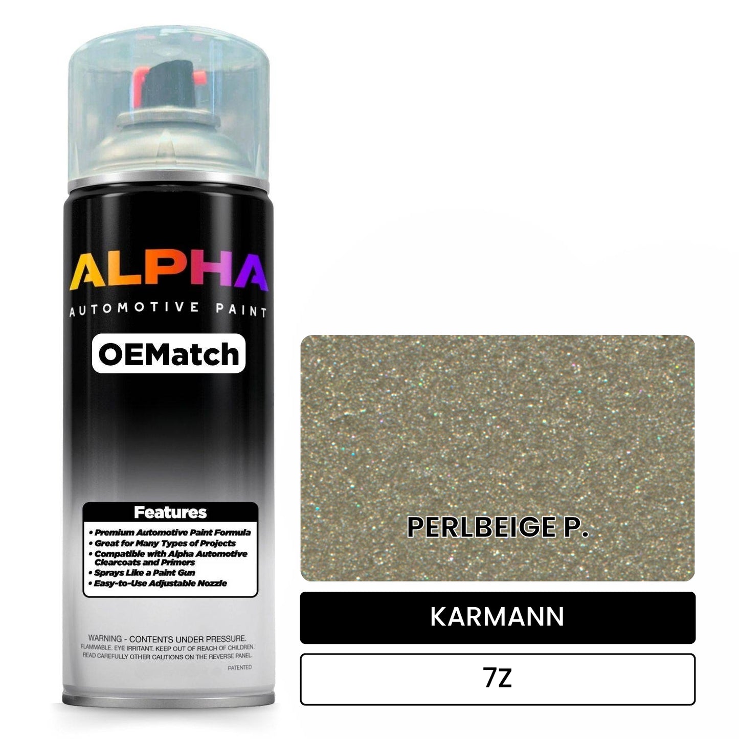 KARMANN Pearl Beige 7Z OEMatch Spraycan