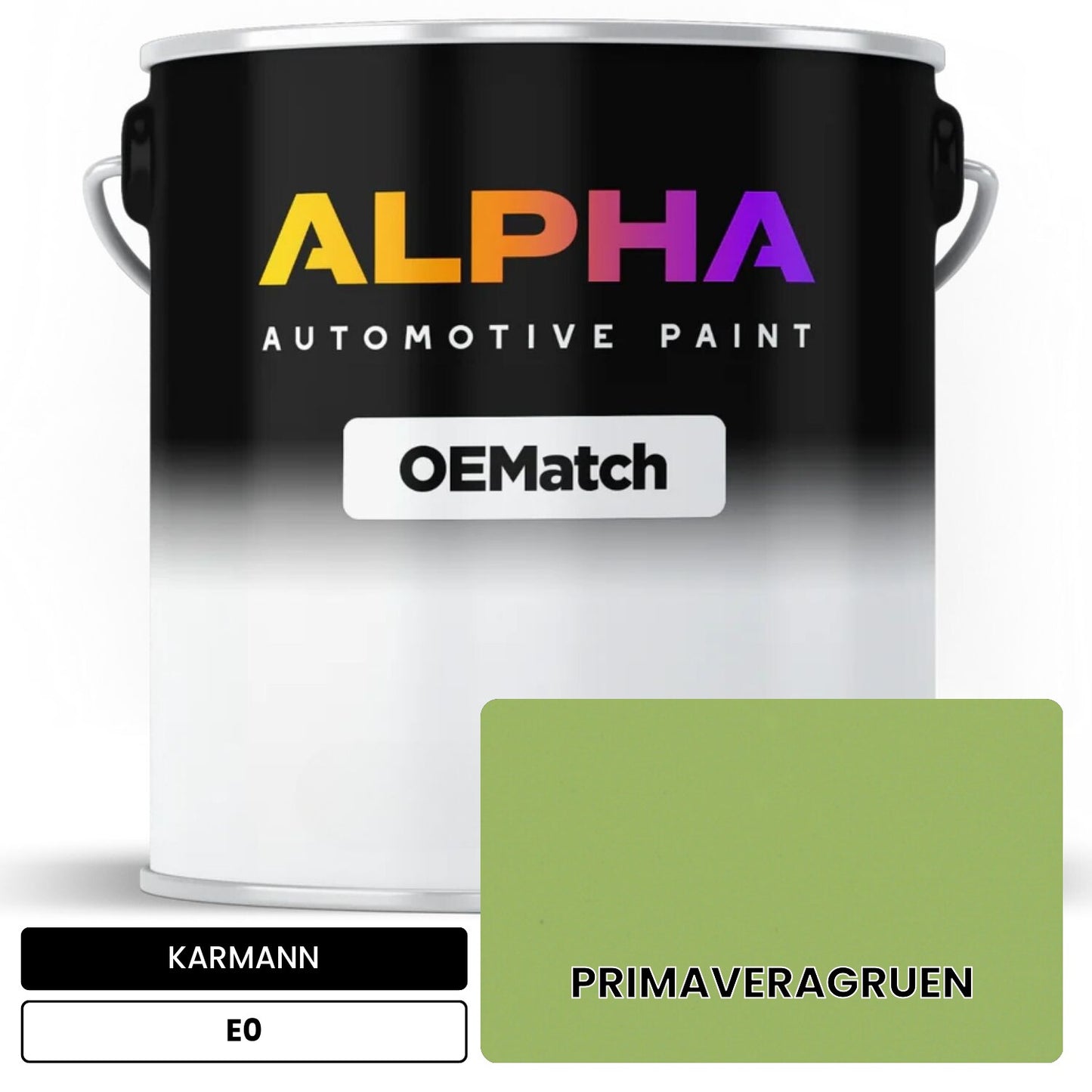 KARMANN Primavera Green E0 OEMatch Basecoat