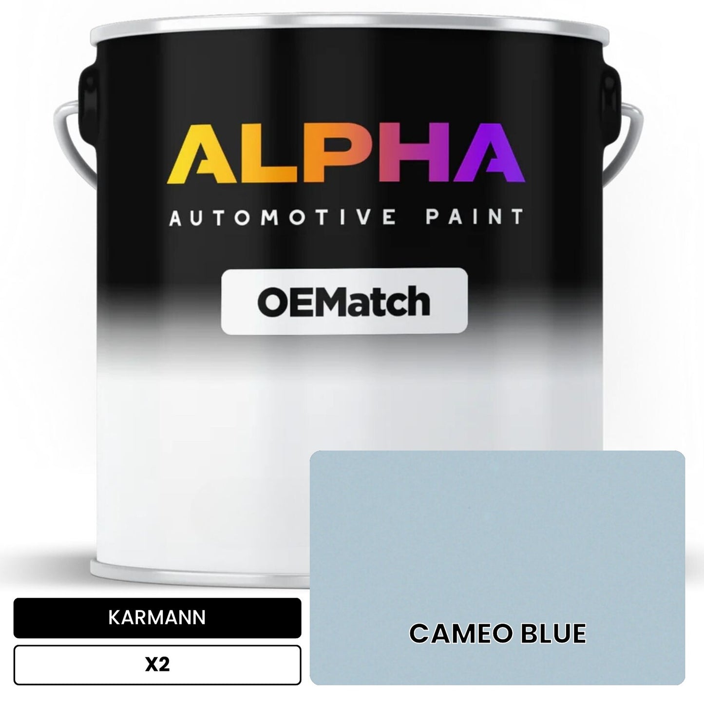 KARMANN Vapor Blue X2 OEMatch Basecoat
