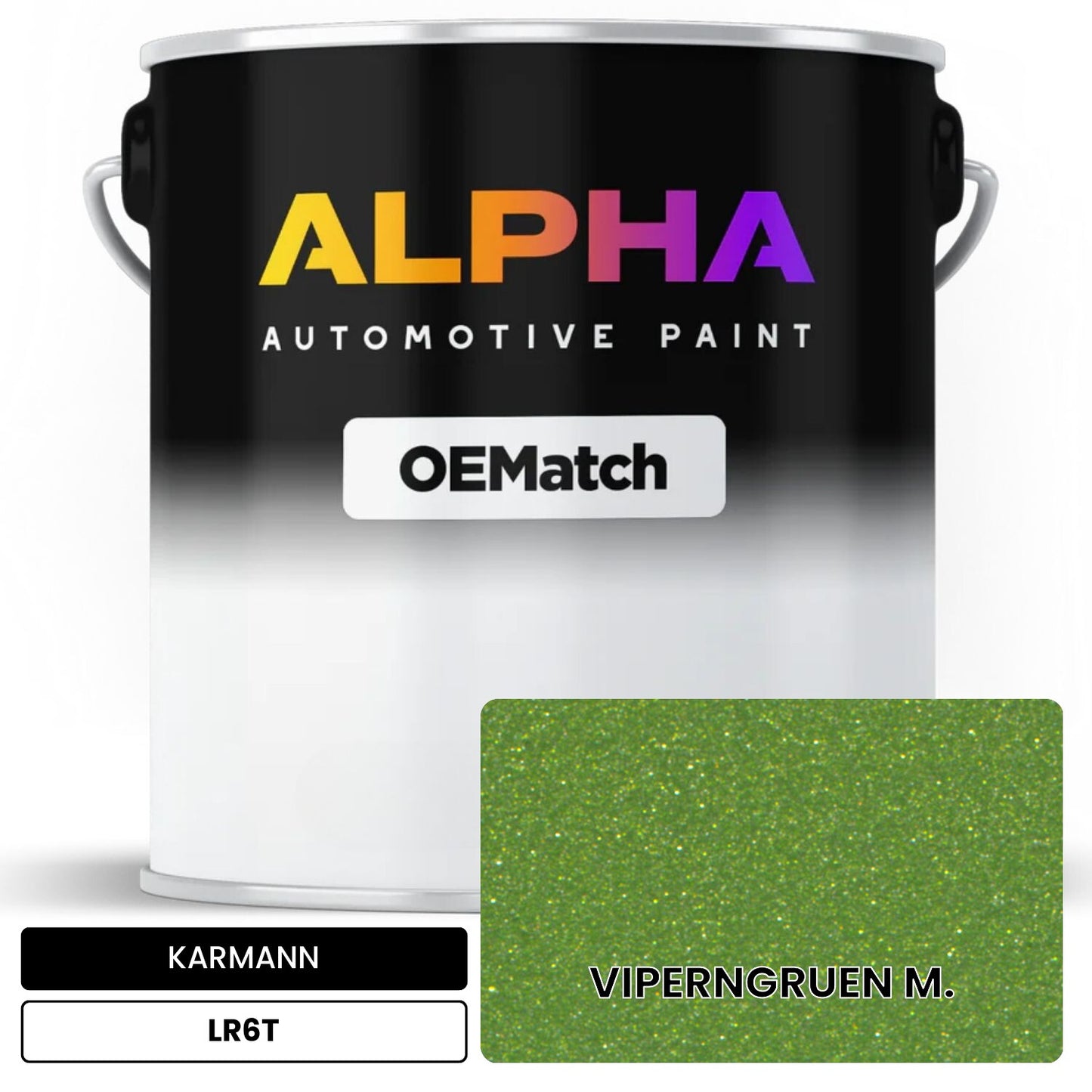 KARMANN Viper Green Metallic LR6T OEMatch Basecoat