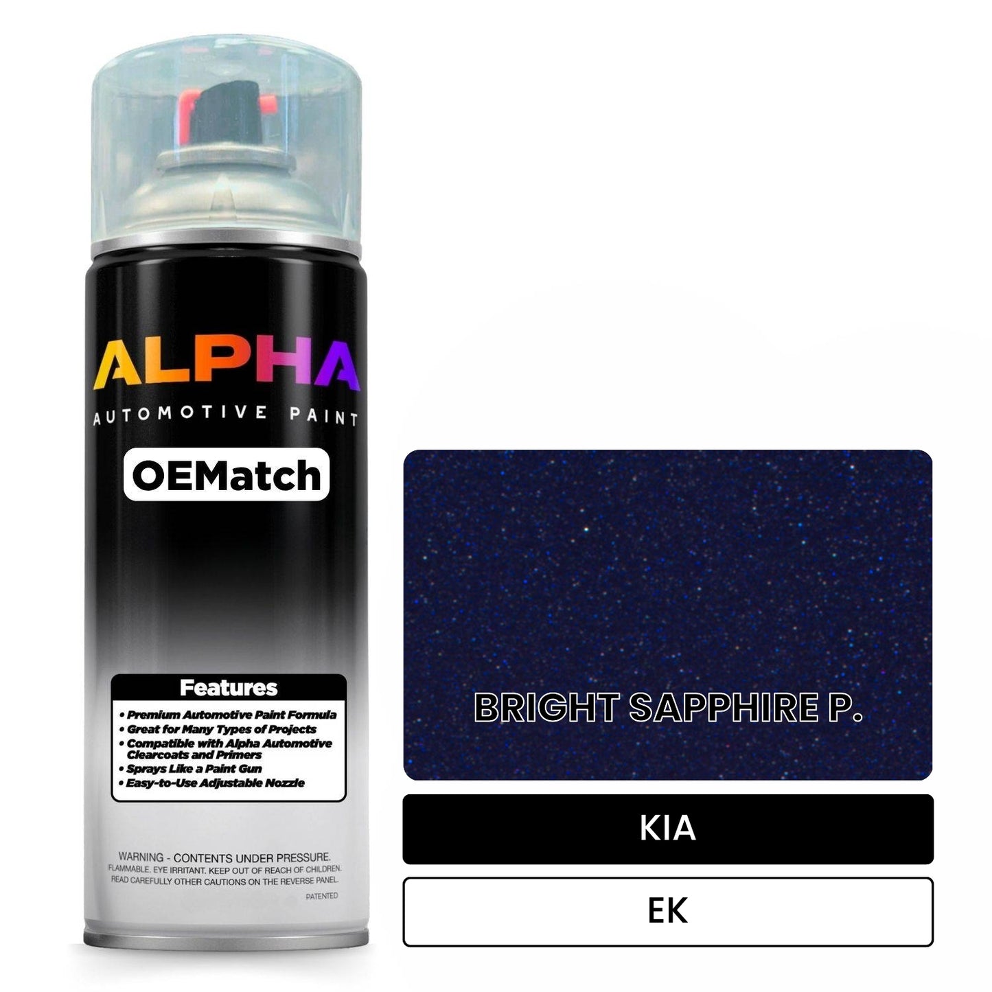 KIA BRIGHT SAPPHIRE P. EK OEMatch Spraycan