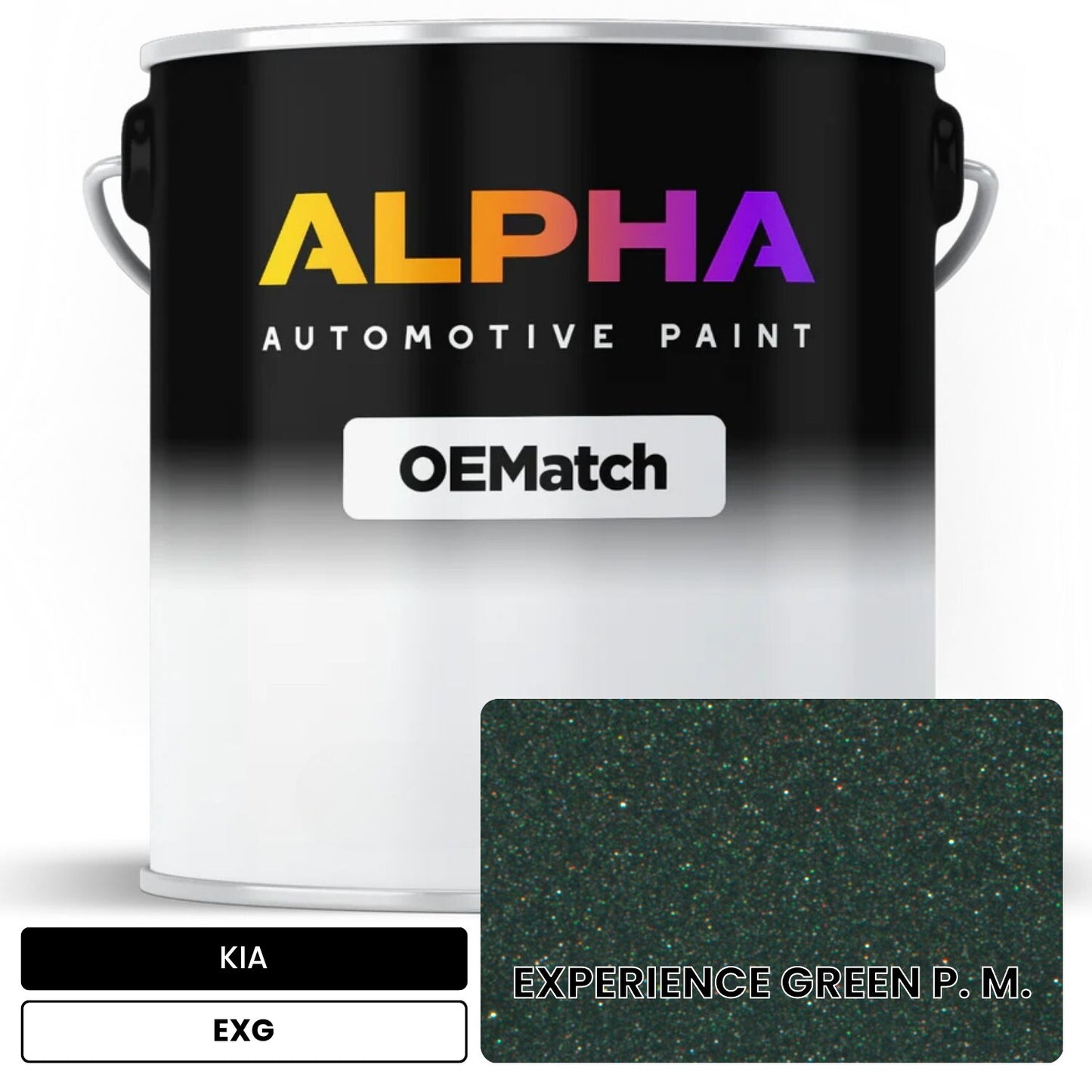 KIA EXPERIENCE GREEN P. M. EXG OEMatch Basecoat
