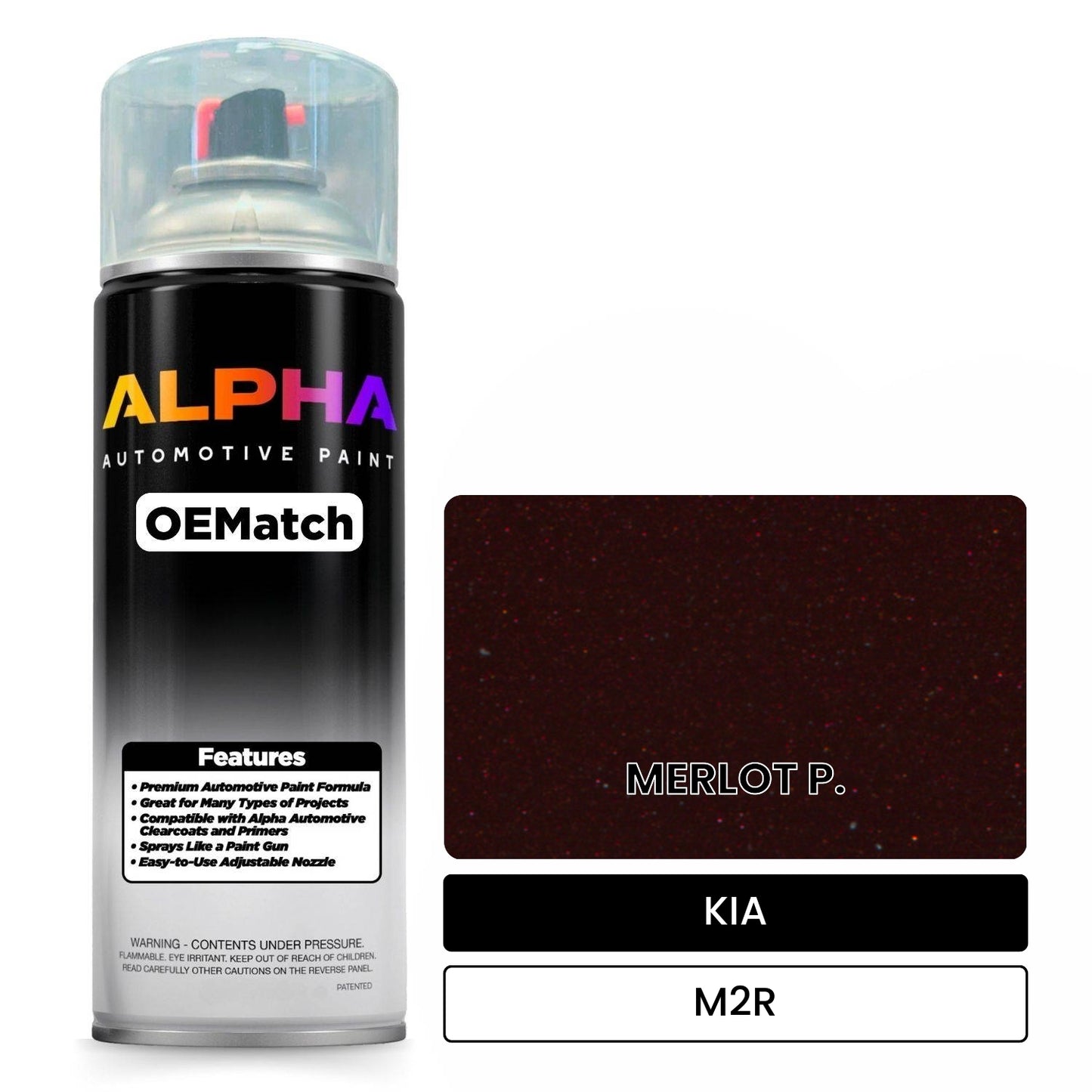 KIA MERLOT P. M2R OEMatch Spraycan