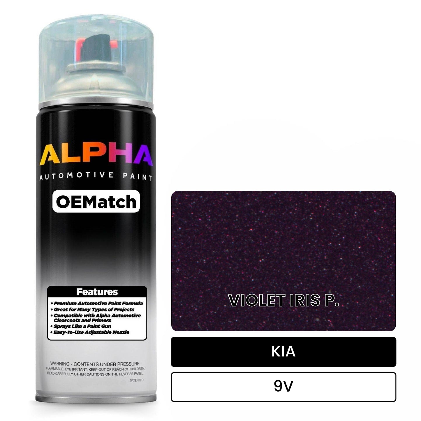 KIA VIOLET IRIS P. 9V OEMatch Spraycan