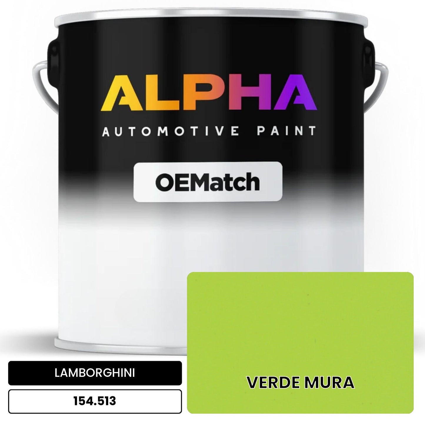 LAMBORGHINI VERDE MURA 154.513 OEMatch Basecoat