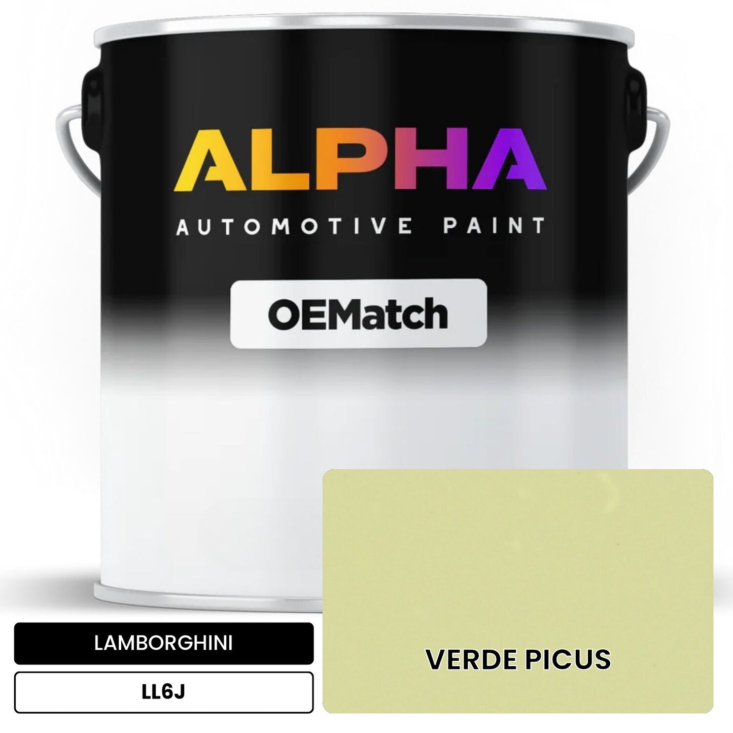 LAMBORGHINI VERDE PICUS LL6J OEMatch Basecoat