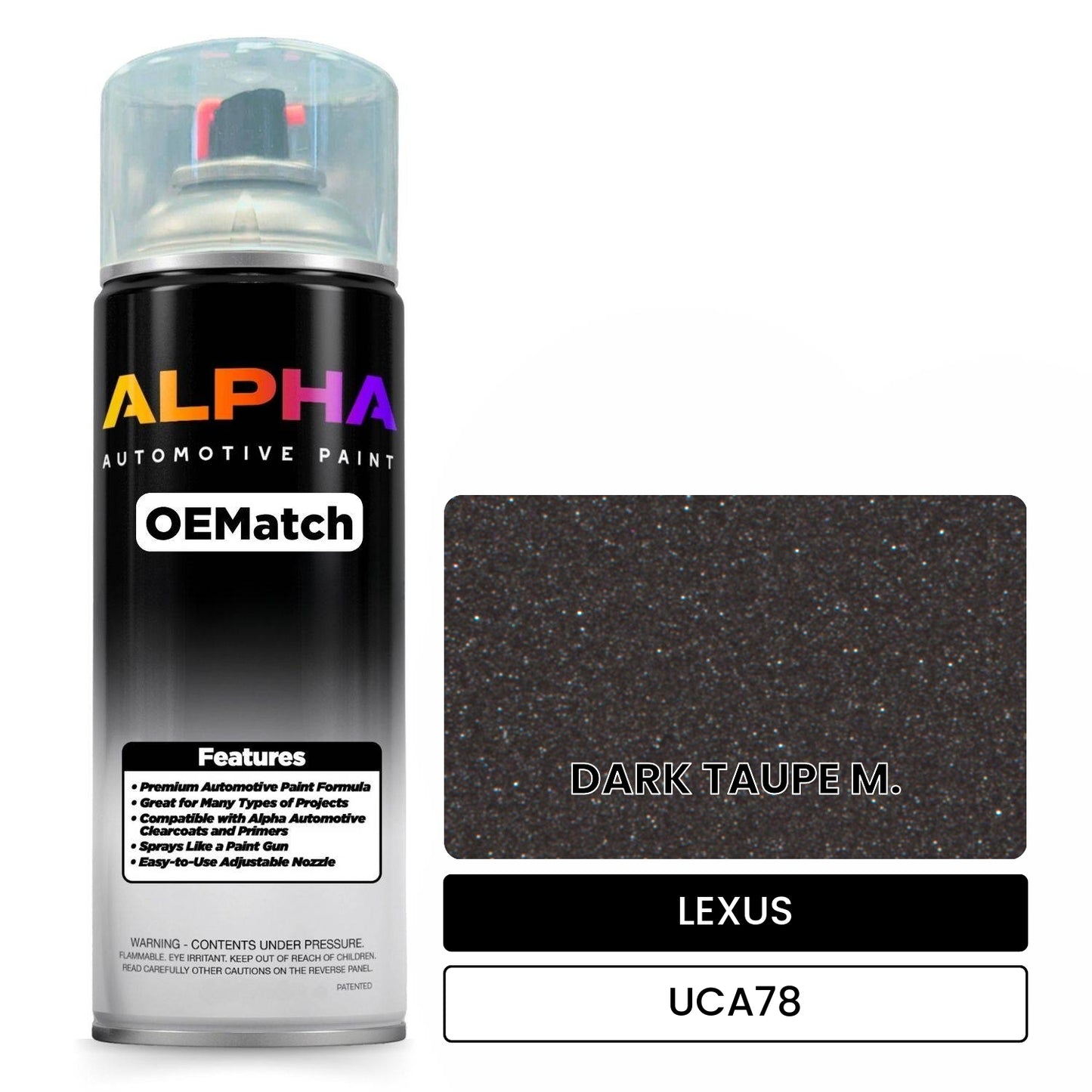 LEXUS DARK TAUPE M. UCA78 OEMatch Spraycan