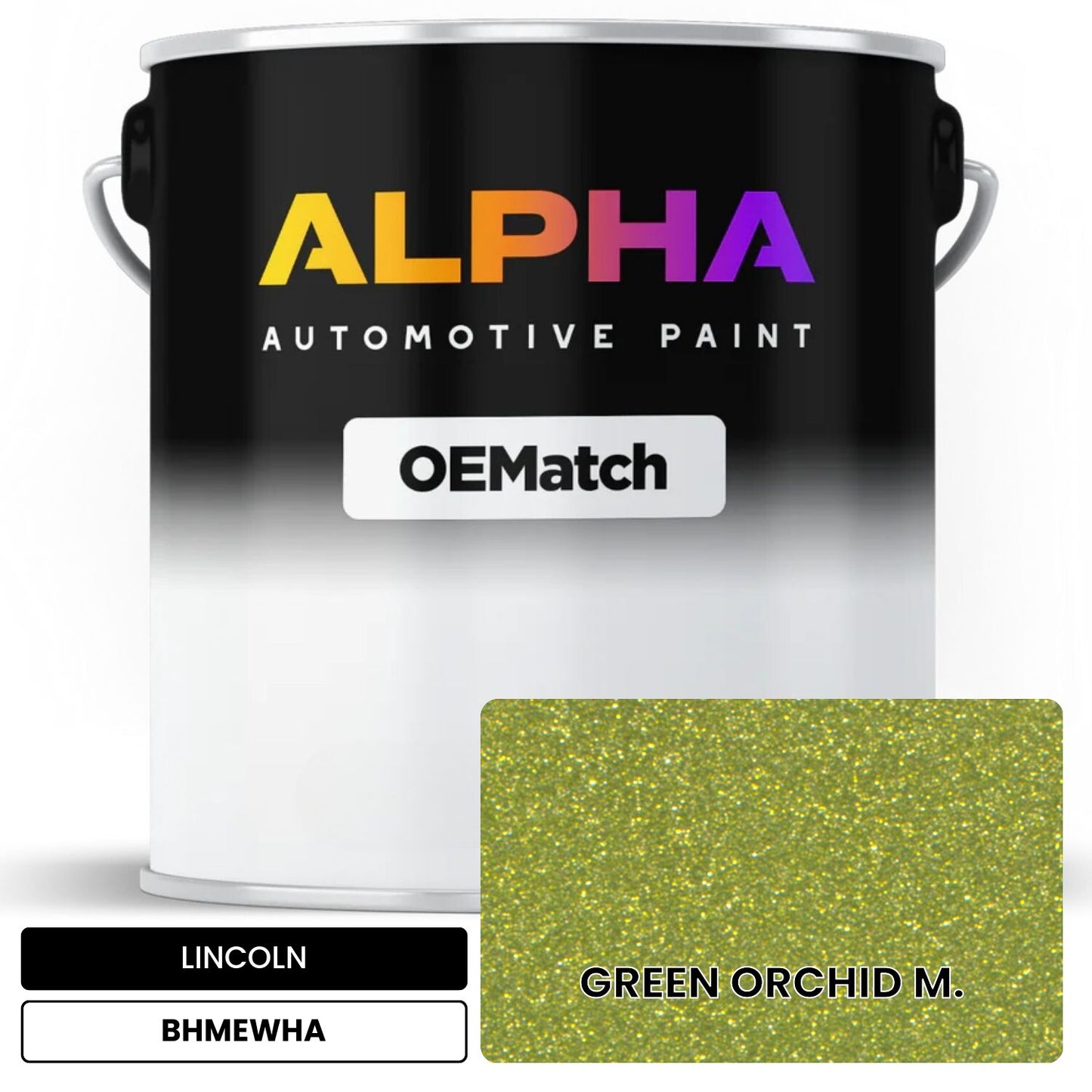 LINCOLN GREEN ORCHID M. BHMEWHA OEMatch Basecoat