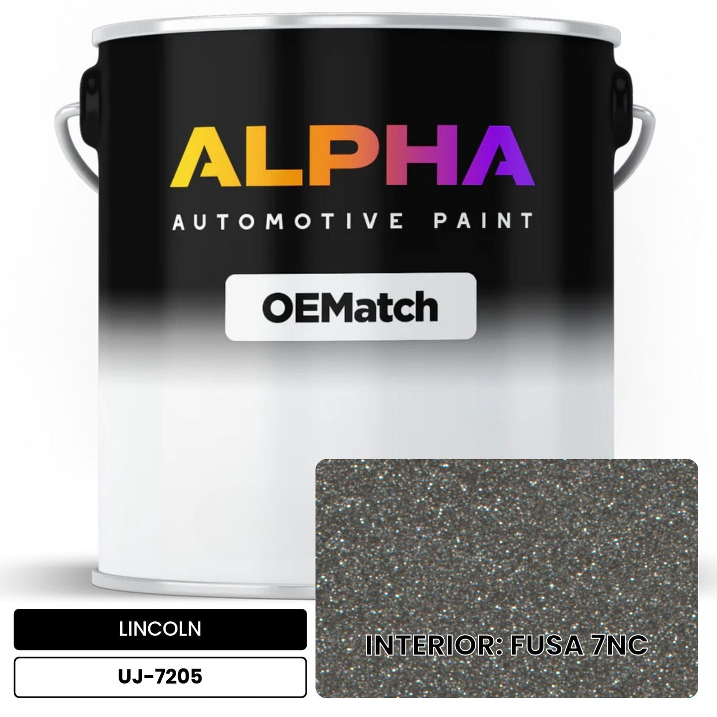 LINCOLN INTERIOR: FUSA 7NC UJ-7205 OEMatch Basecoat