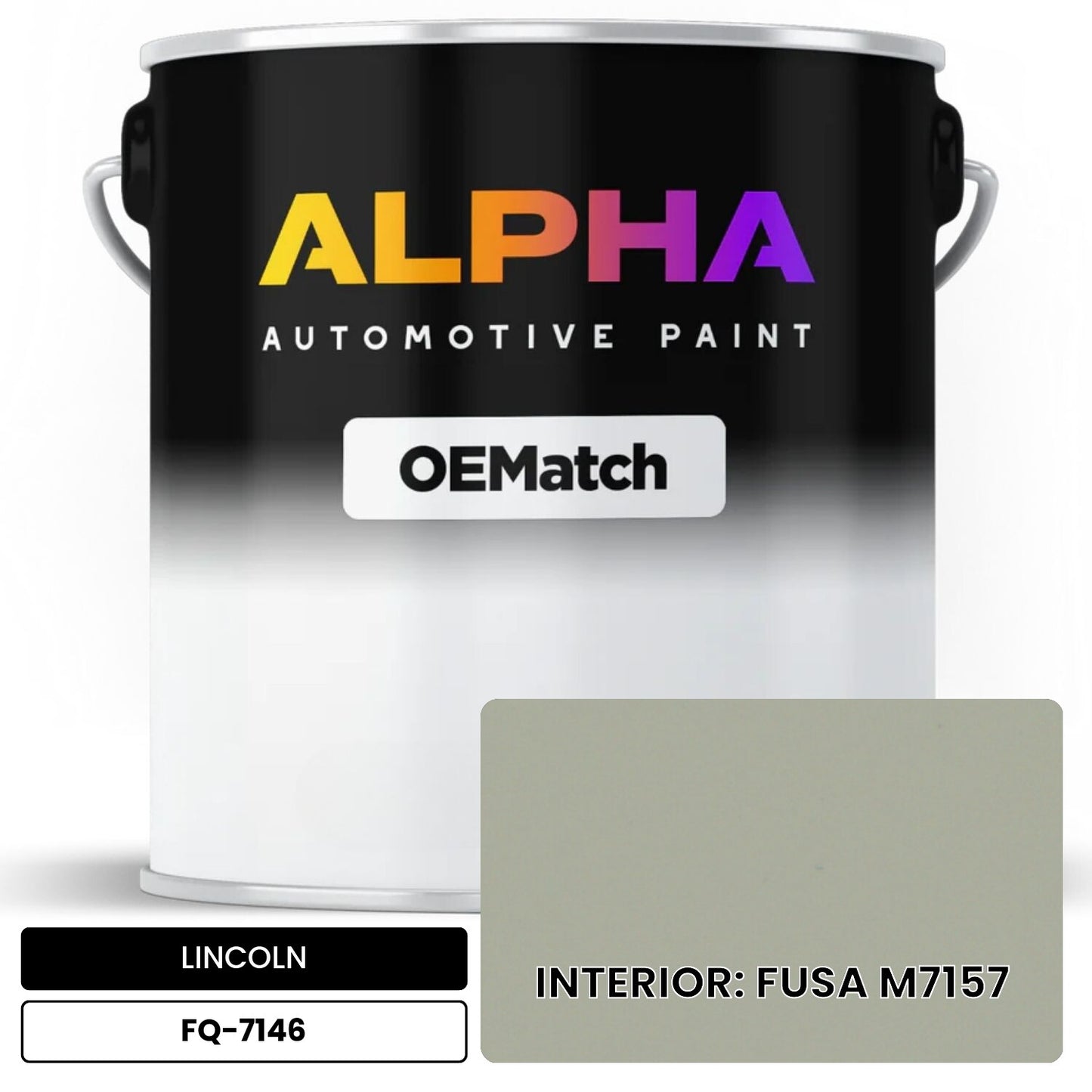 LINCOLN INTERIOR: FUSA M7157 FQ-7146 OEMatch Basecoat