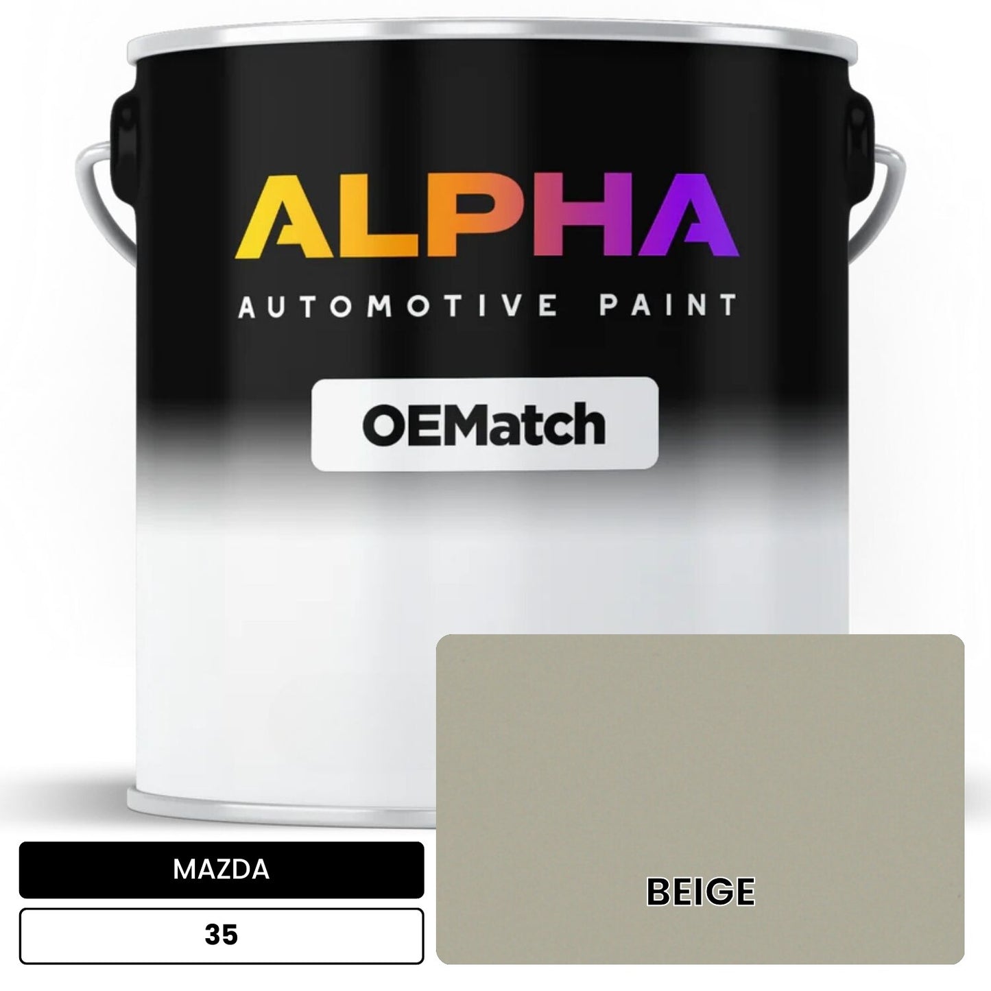 MAZDA BEIGE 35 OEMatch Basecoat