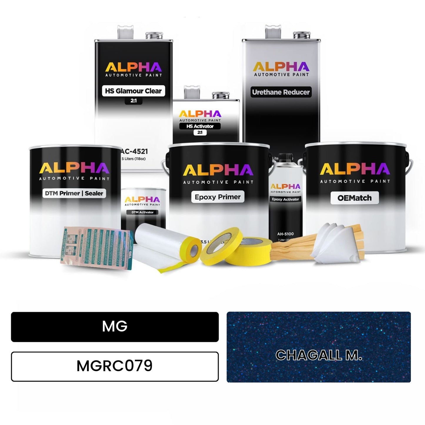 MG CHAGALL M. MGRC079 OEMatch Vehicle Paint Kit