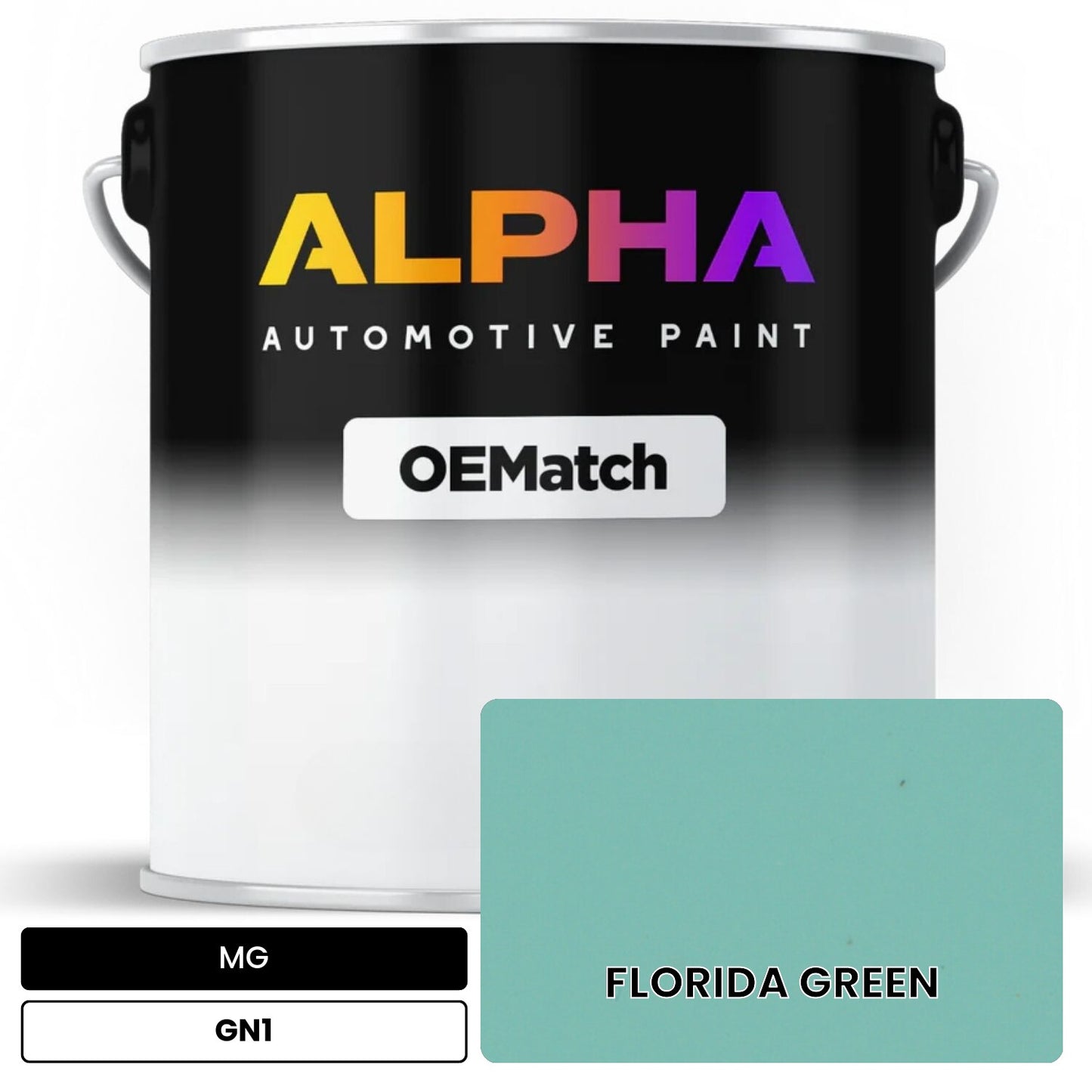 MG FLORIDA GREEN GN1 OEMatch Basecoat